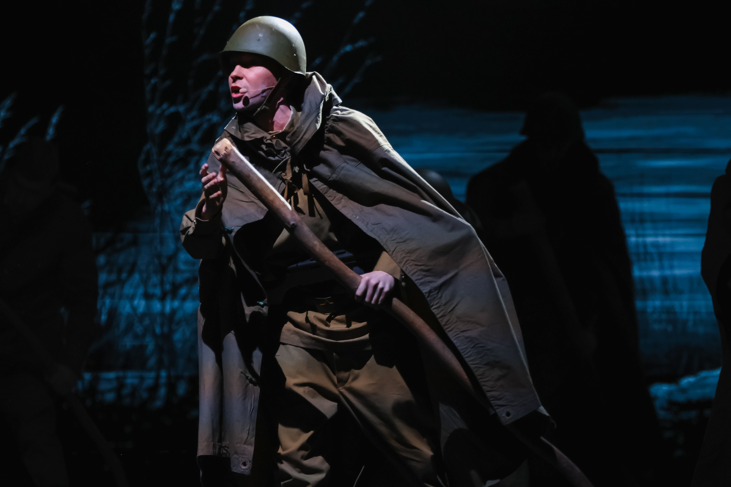 Василий Теркин, театр «Русская песня». Фотограф Ольга Махалова — Санкт-Петербург, Москва, Нижний Новгород