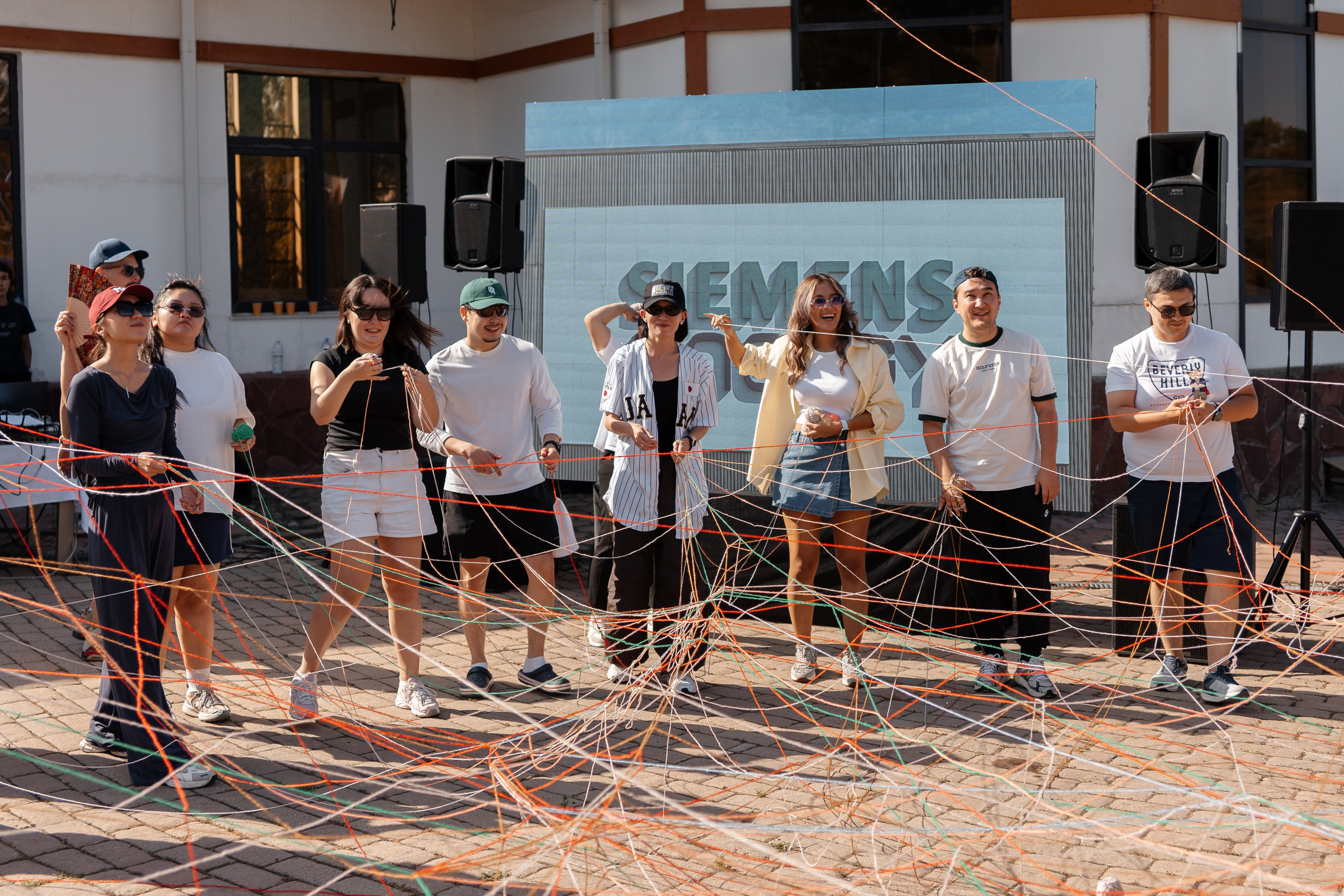 Siemens Enerdy. Team building. Профессиональная съемка в Алматы