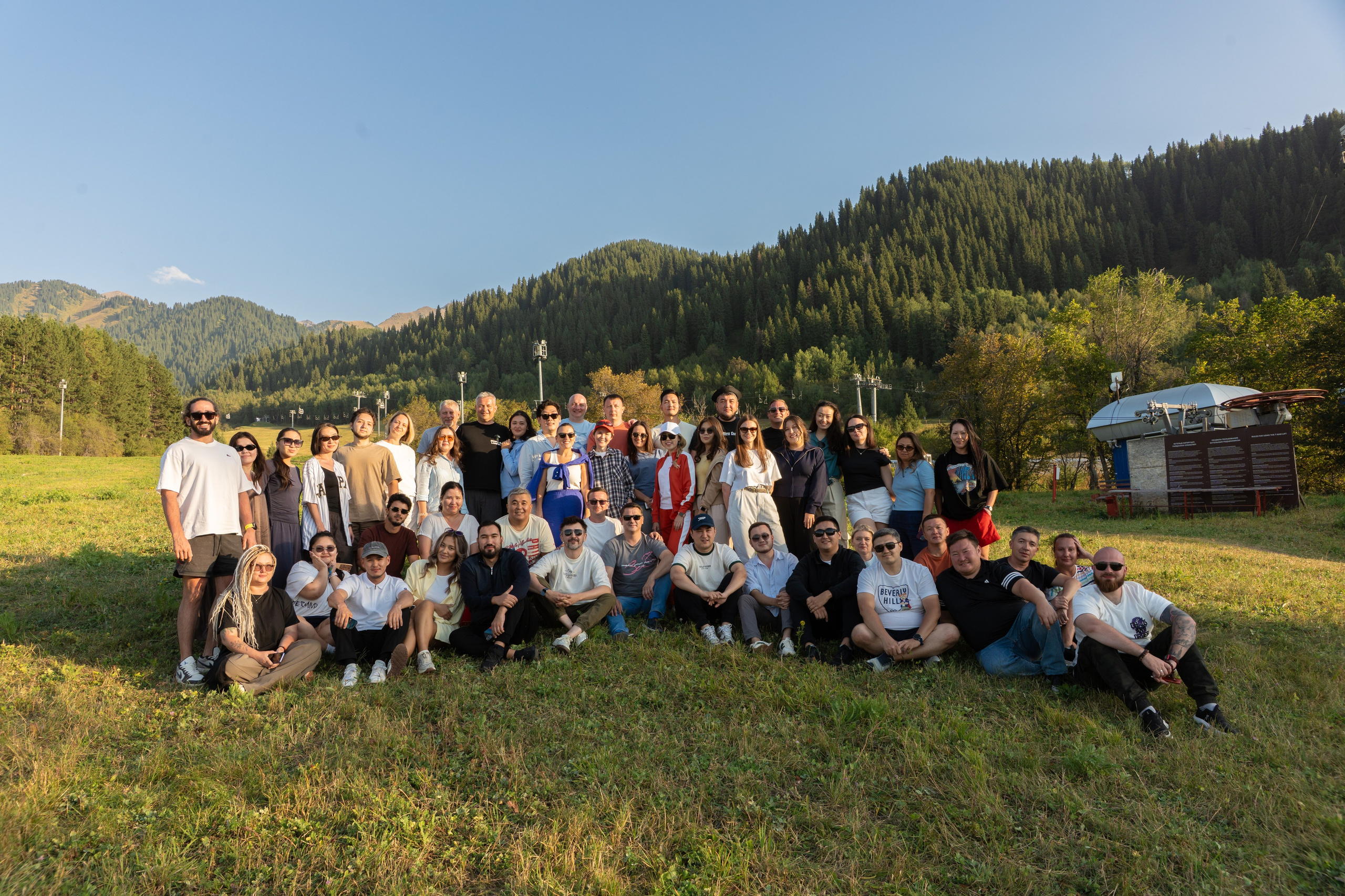 Siemens Enerdy. Team building. Профессиональная съемка в Алматы