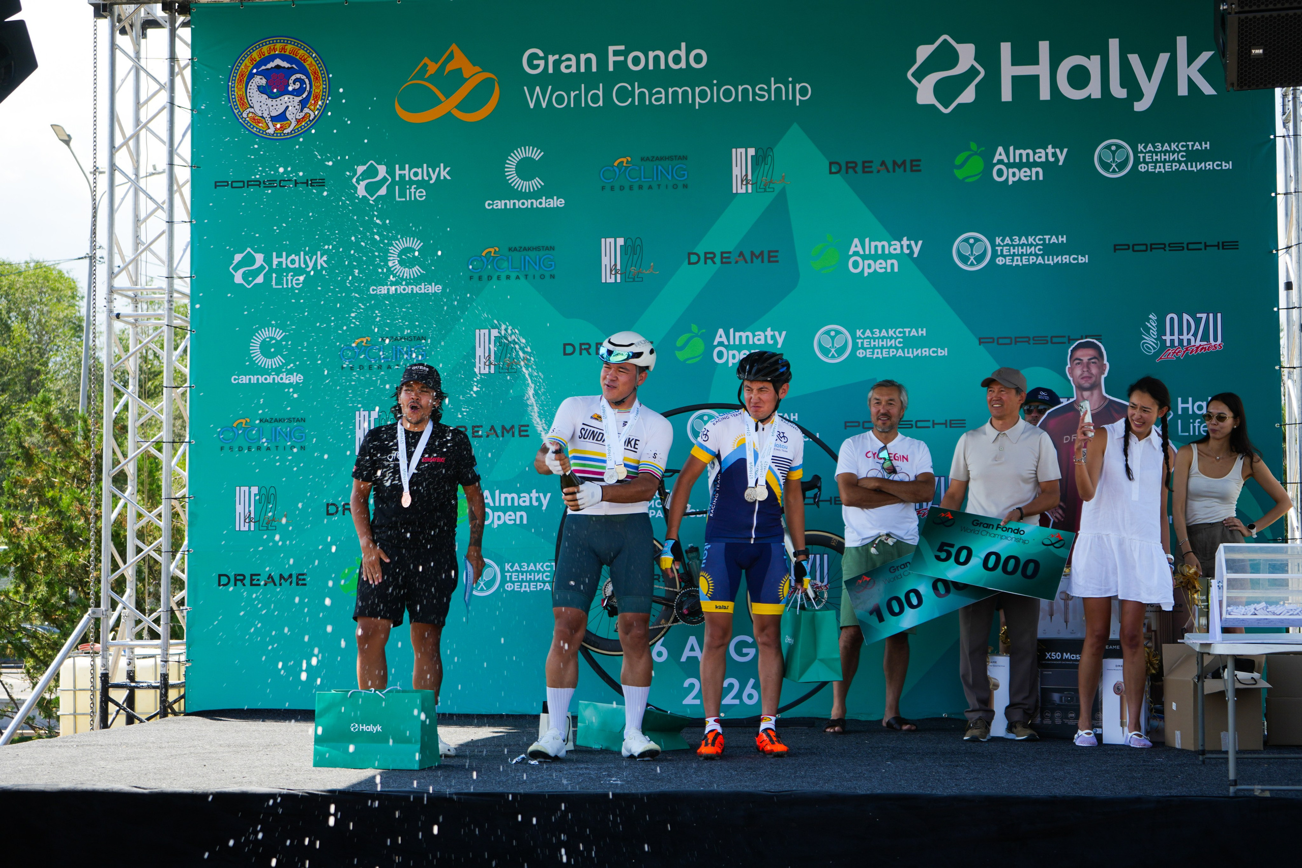 Gran Fondo World Championship 2026. Профессиональная съемка в Алматы