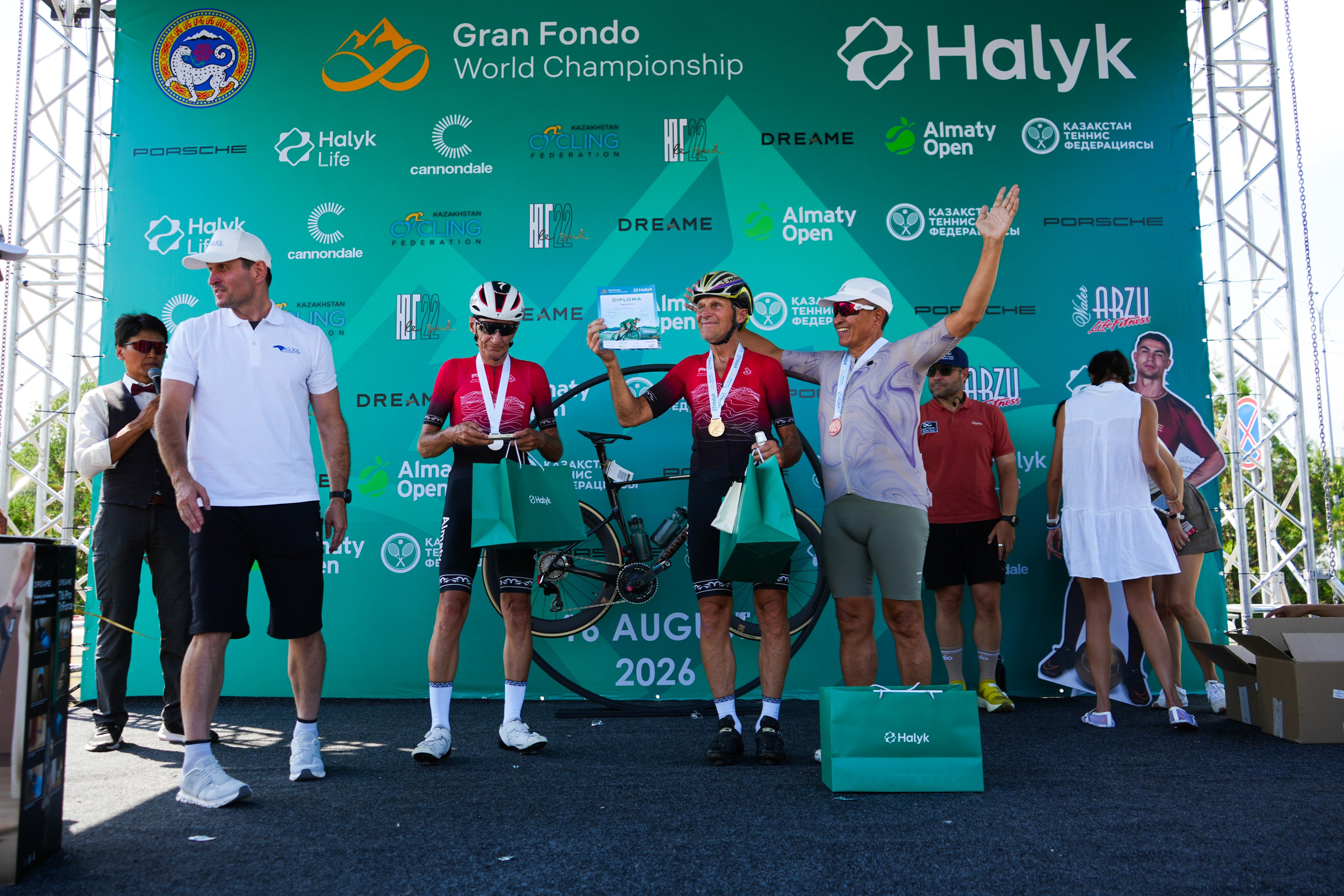 Gran Fondo World Championship 2026. Профессиональная съемка в Алматы