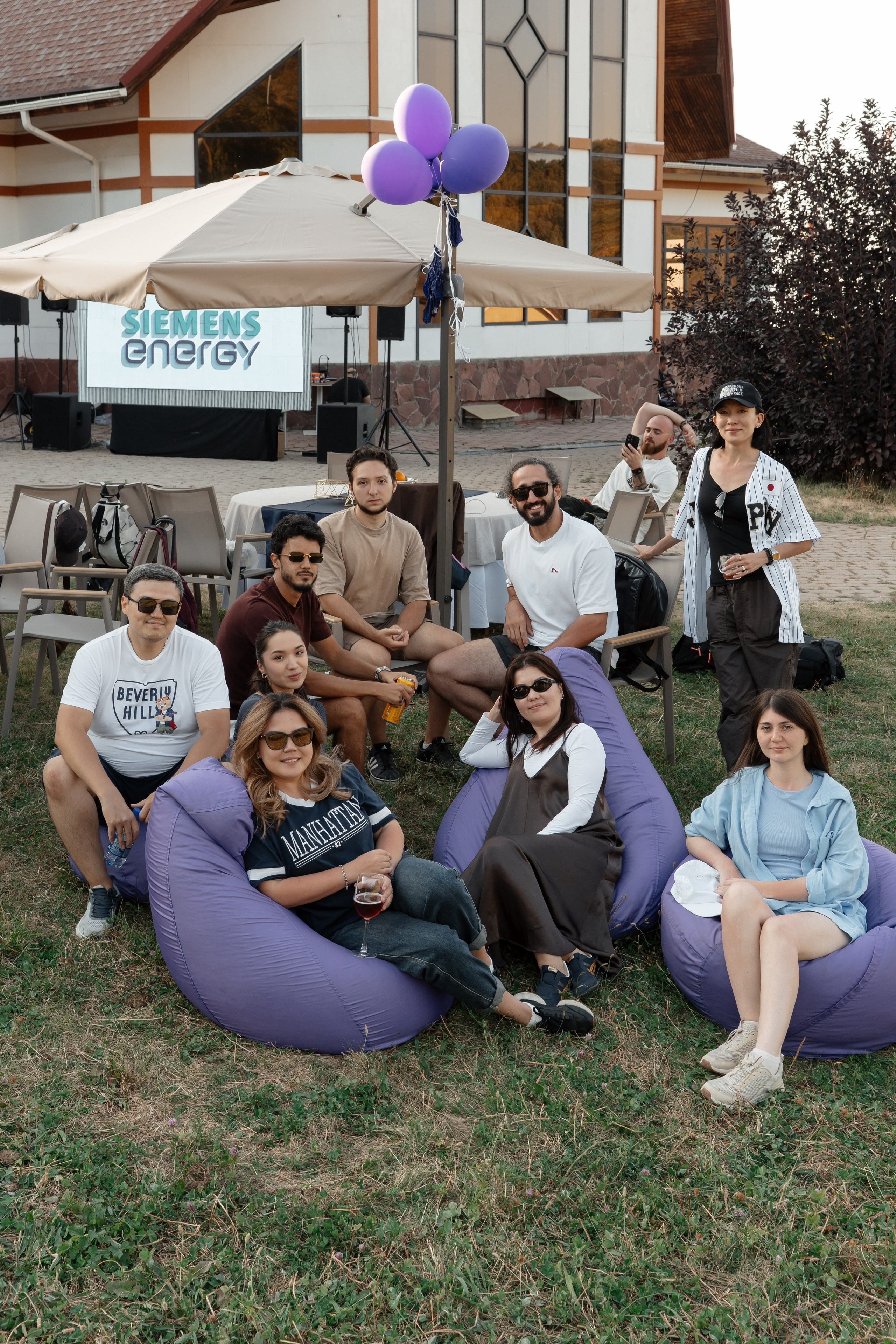 Siemens Enerdy. Team building. Профессиональная съемка в Алматы