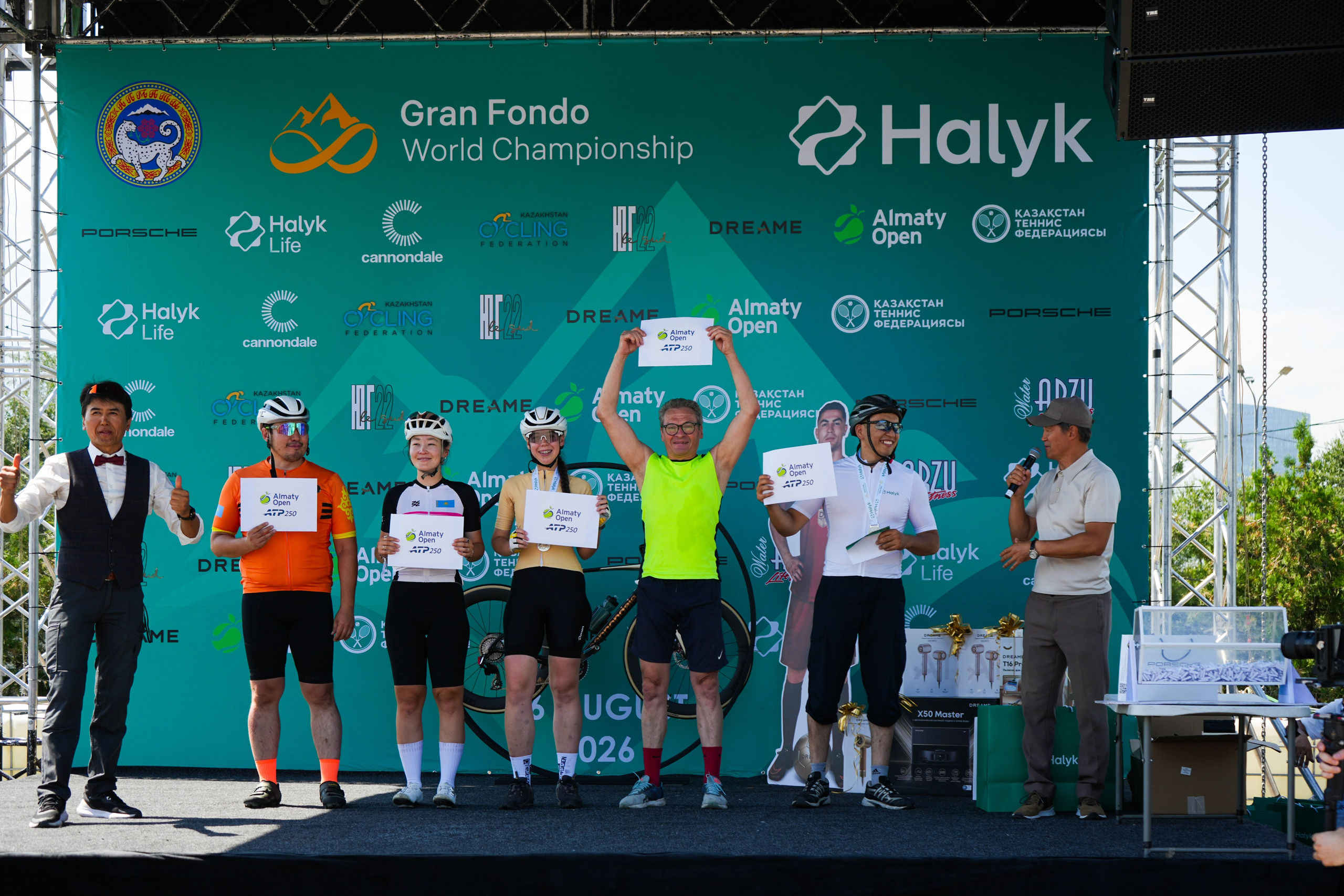 Gran Fondo World Championship 2026. Профессиональная съемка в Алматы