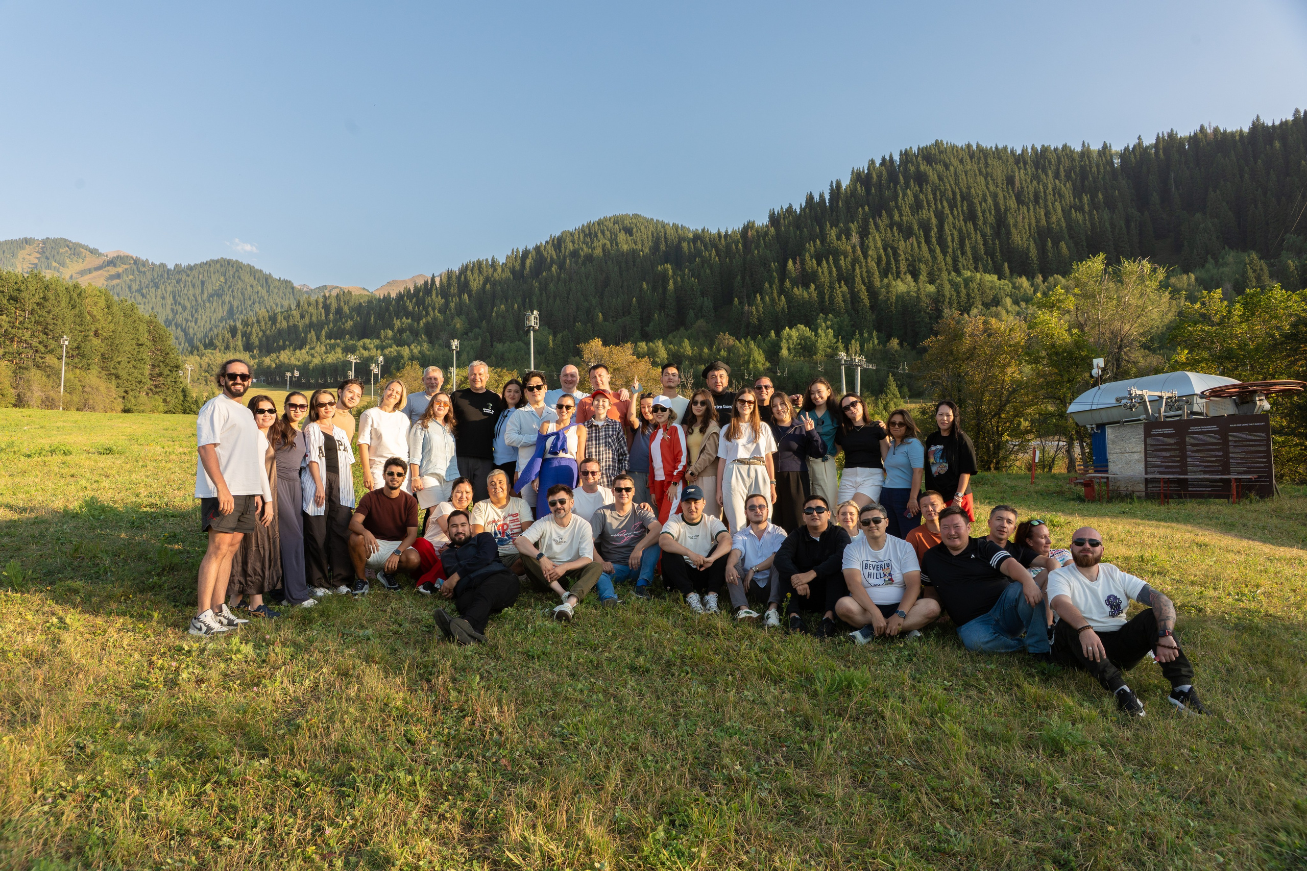 Siemens Enerdy. Team building. Профессиональная съемка в Алматы