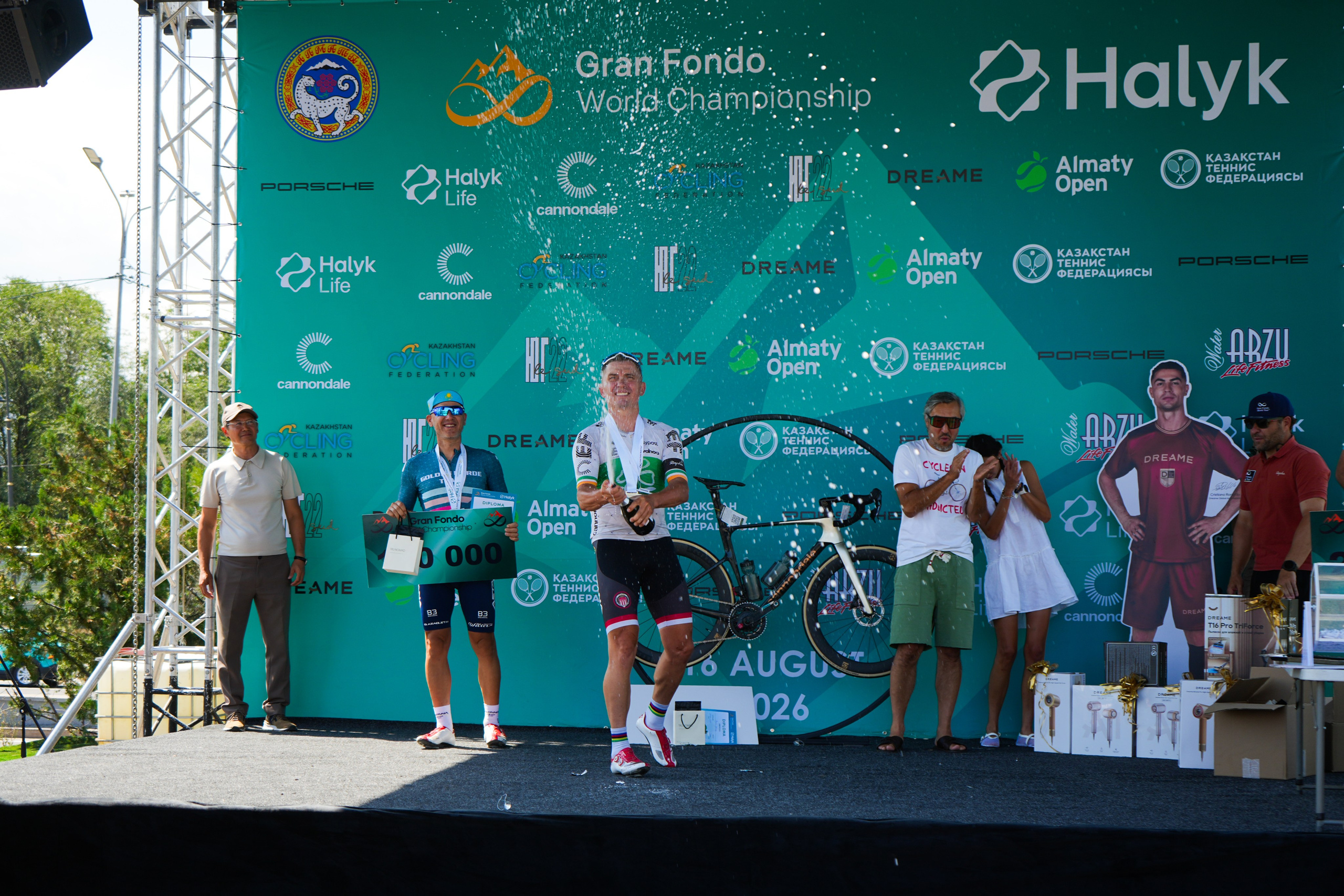 Gran Fondo World Championship 2026. Профессиональная съемка в Алматы