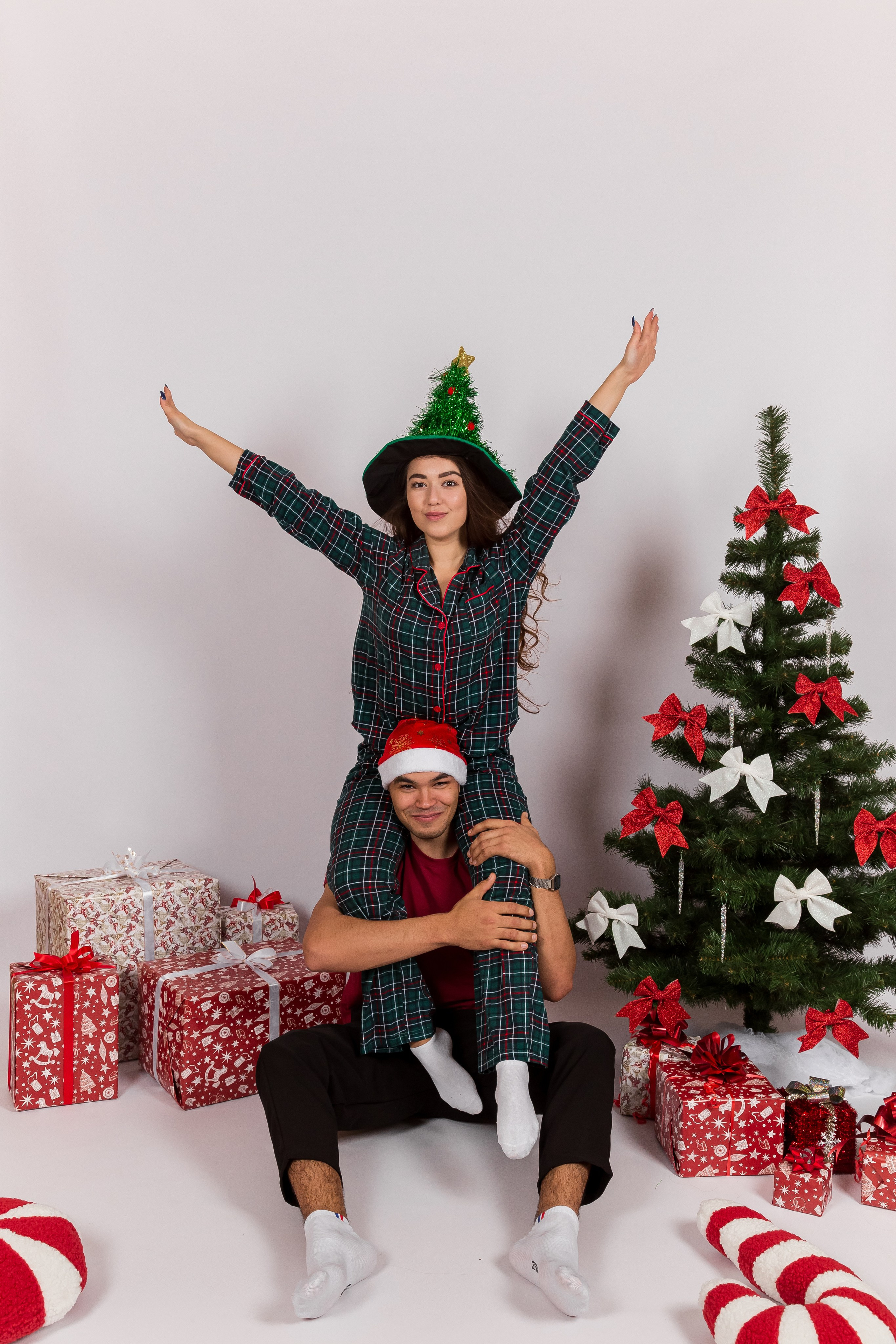 Новогодняя фотосессия. Фотостудия автопортрета DOUBLE-YOU в Сургуте
