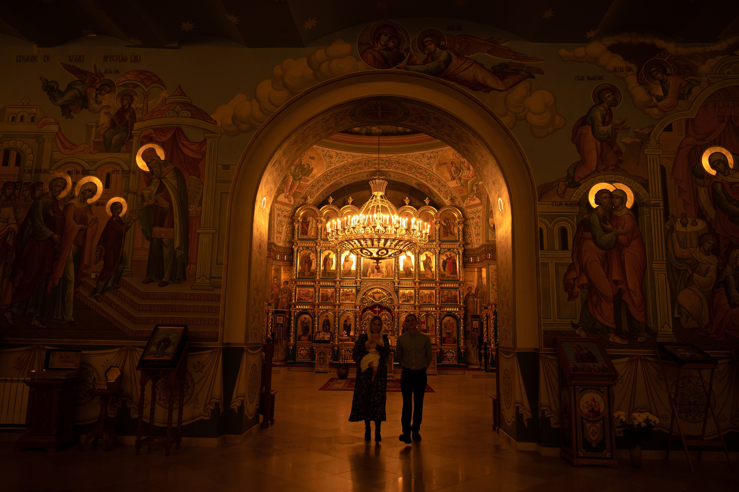 Таинство крещения. Свадебный видеограф в Москве Никонова Анна