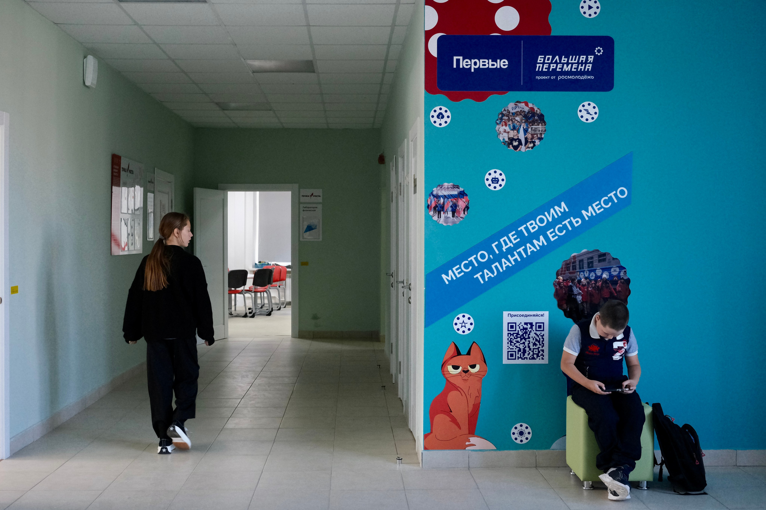 Михеевская школа, Калужская область. Фотограф Евгений Андреев