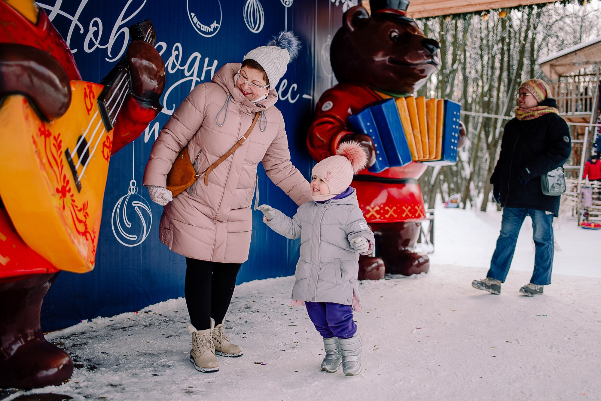 Ева, снежинки, ватрушки. Семейный и свадебный фотограф в Рязани Лиза Голованова
