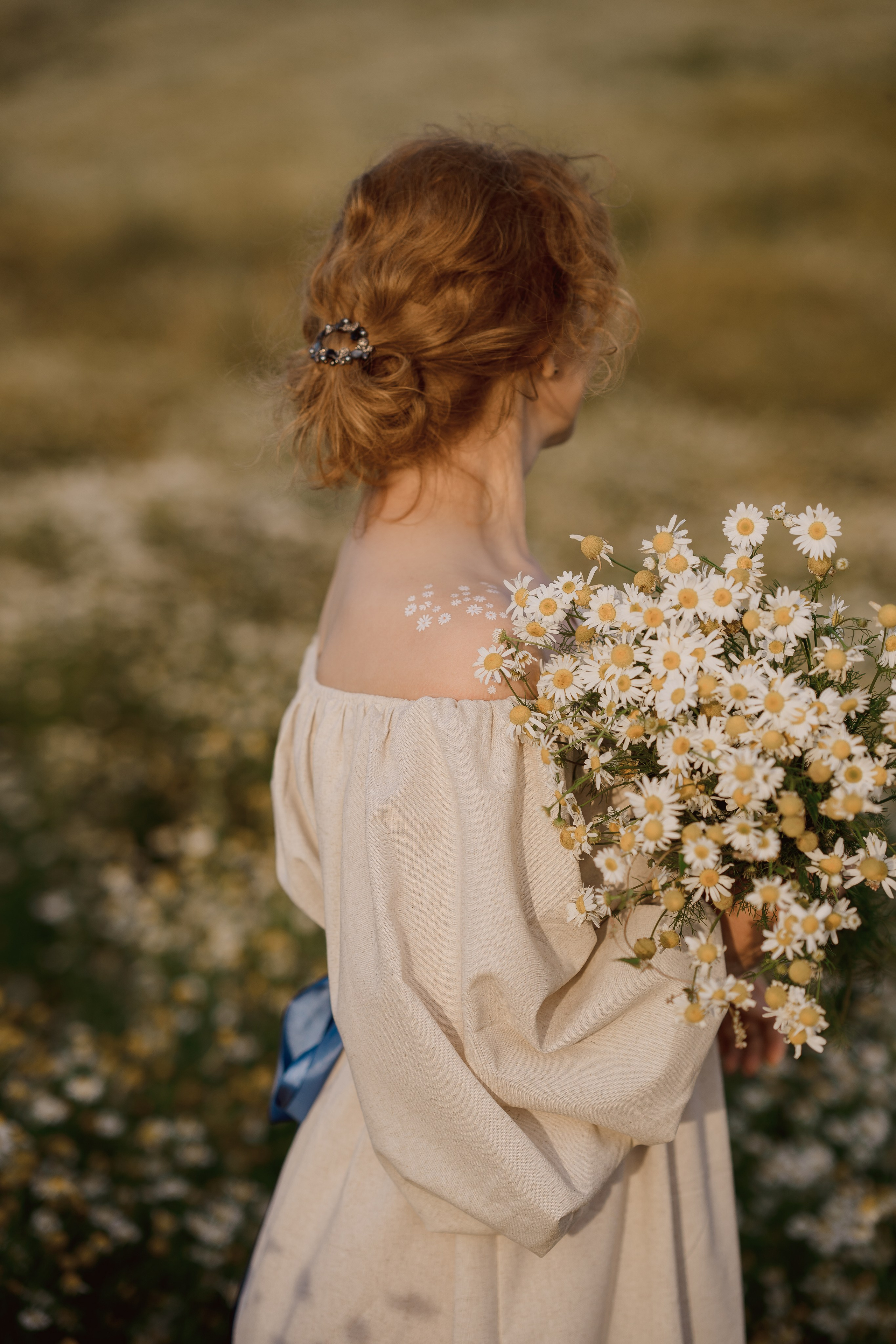 Ромашковое поле. Радонеж. Семейный и детский фотограф в Сергиев Посаде, Хотьково Якимчук Любовь