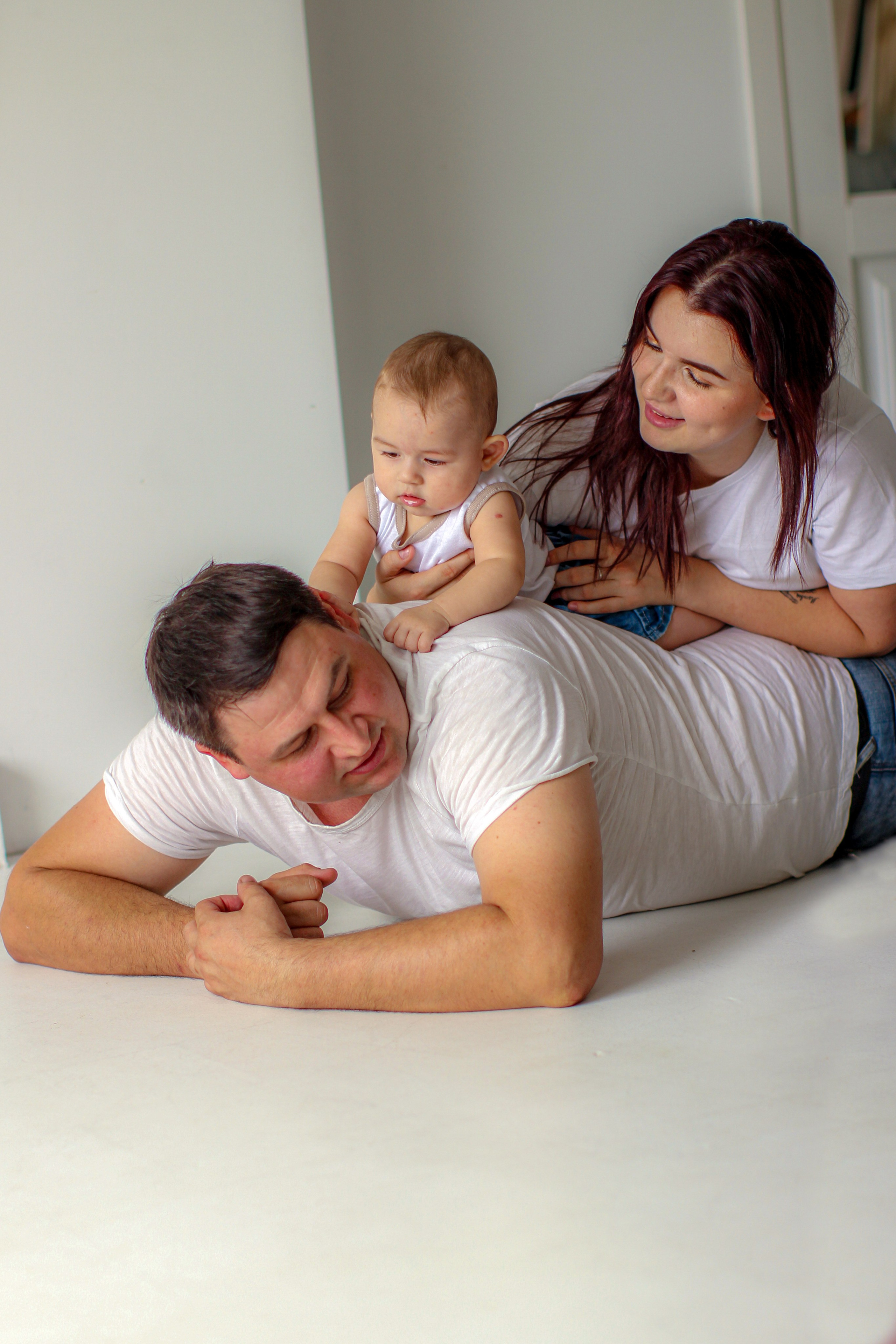 Роман, Елена и Матвей. Семейный и детский newborn фотограф в Ростове-на-Дону Наталья Лебедева