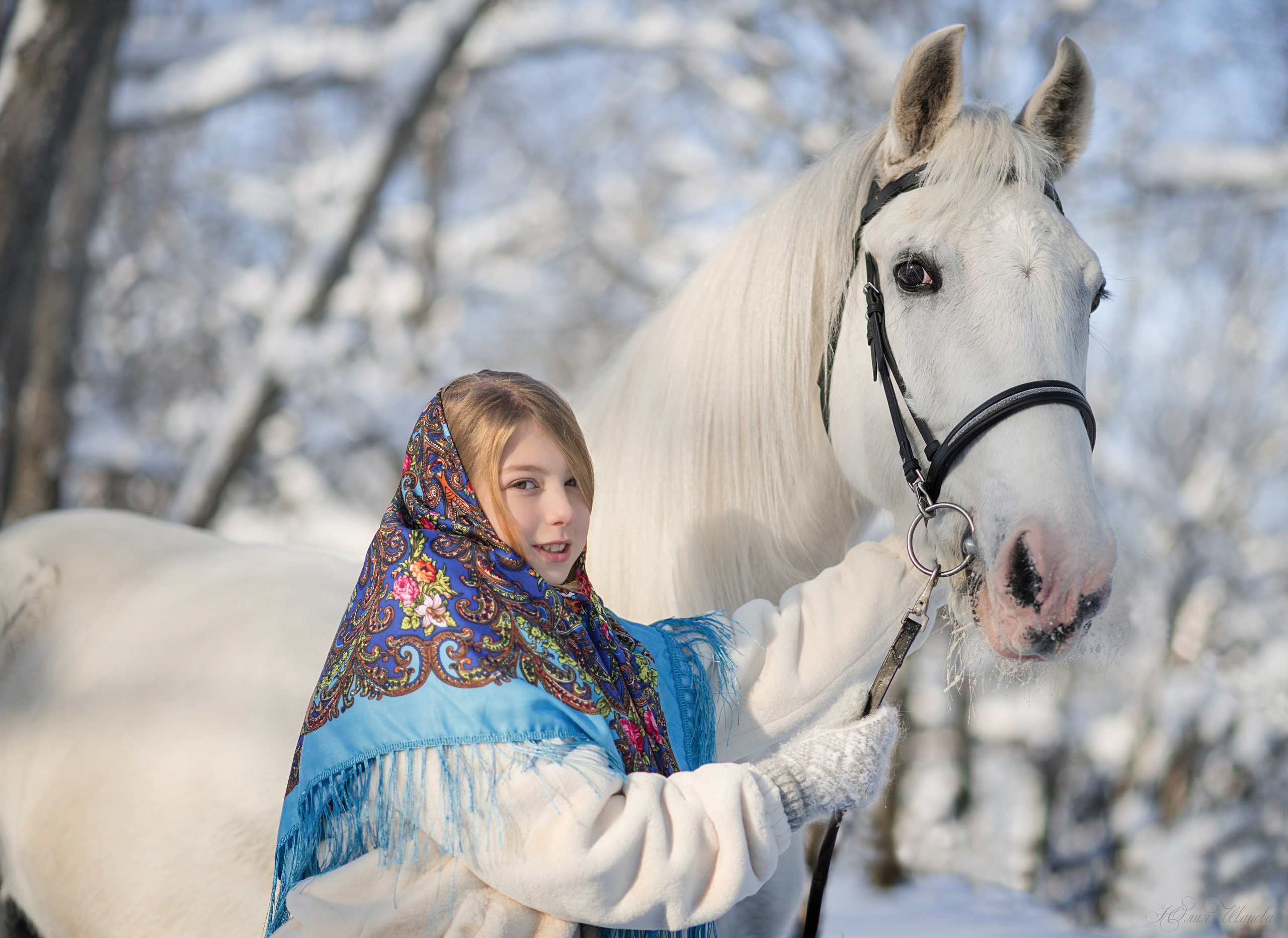 Фотодень с  Каспийцем. Конный фотограф в Саратове Юлия Иванова