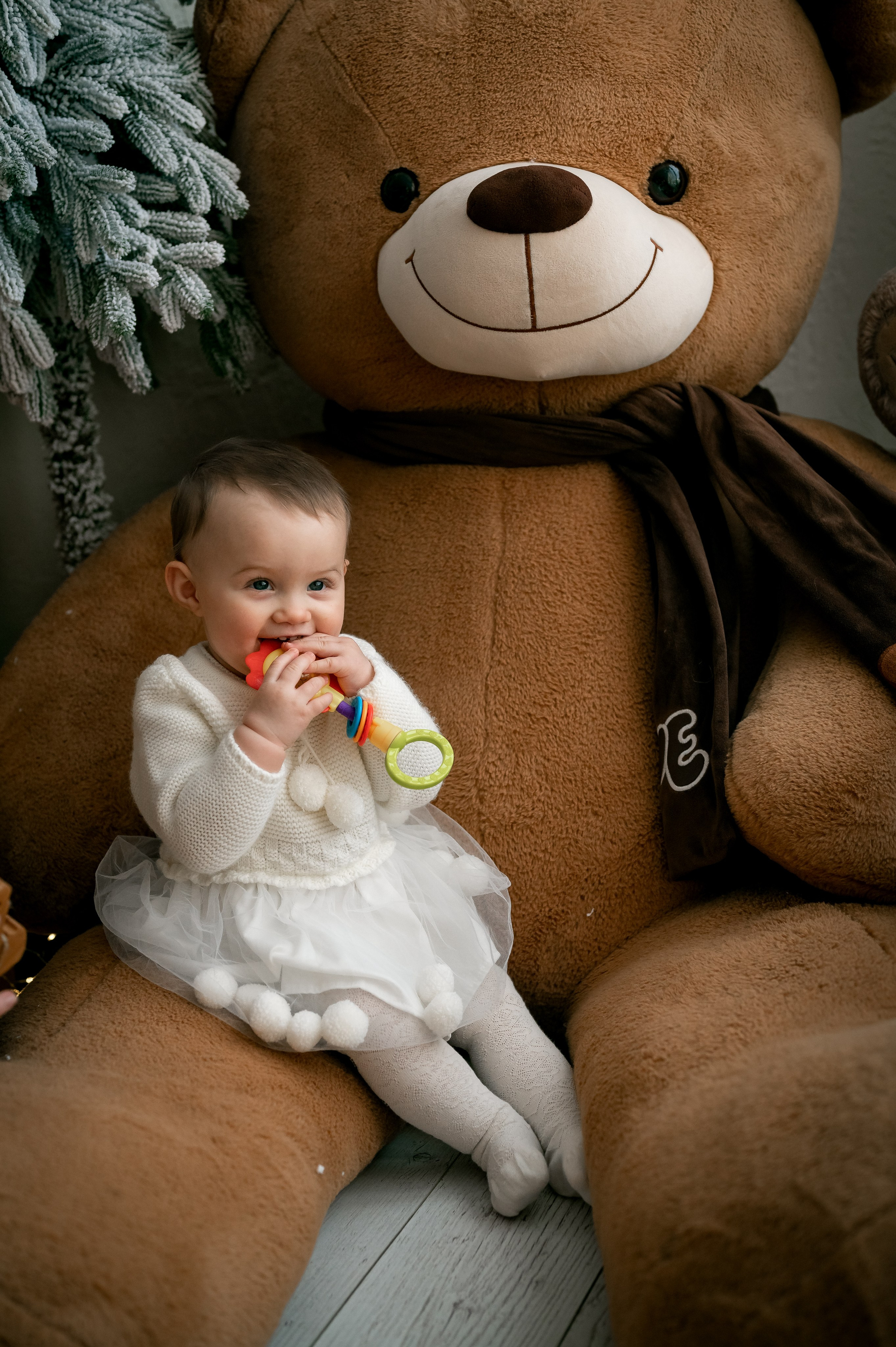 Новый год в студии. Фотограф новорождённых, семейный, школьный в городе Калуге Евгения