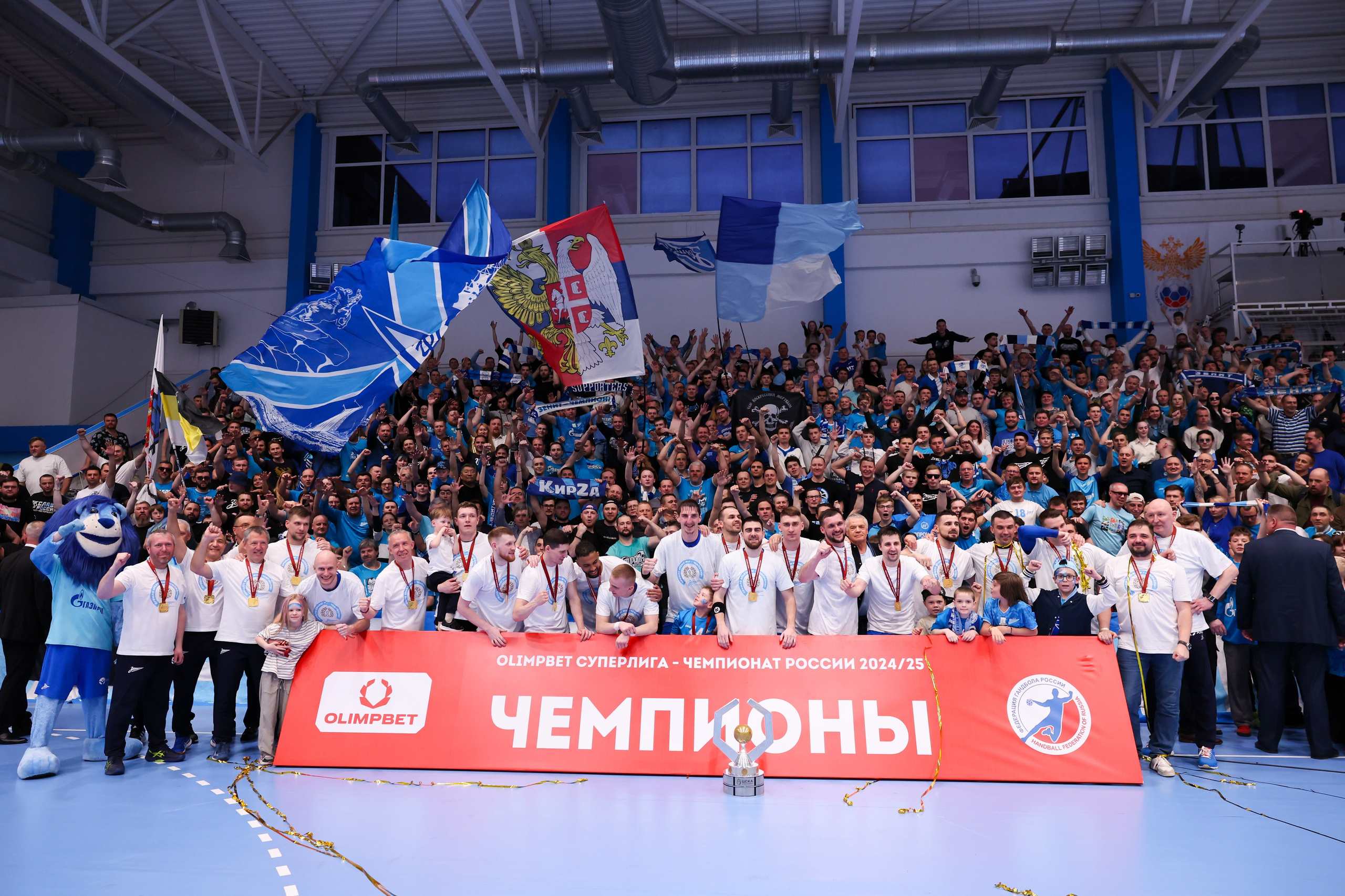 ГК Зенит — ГК ЦСКА финал ЧР2024/25 3 игра 28.05.2025. Спортивный и репортажный фотограф Антон Тереханов