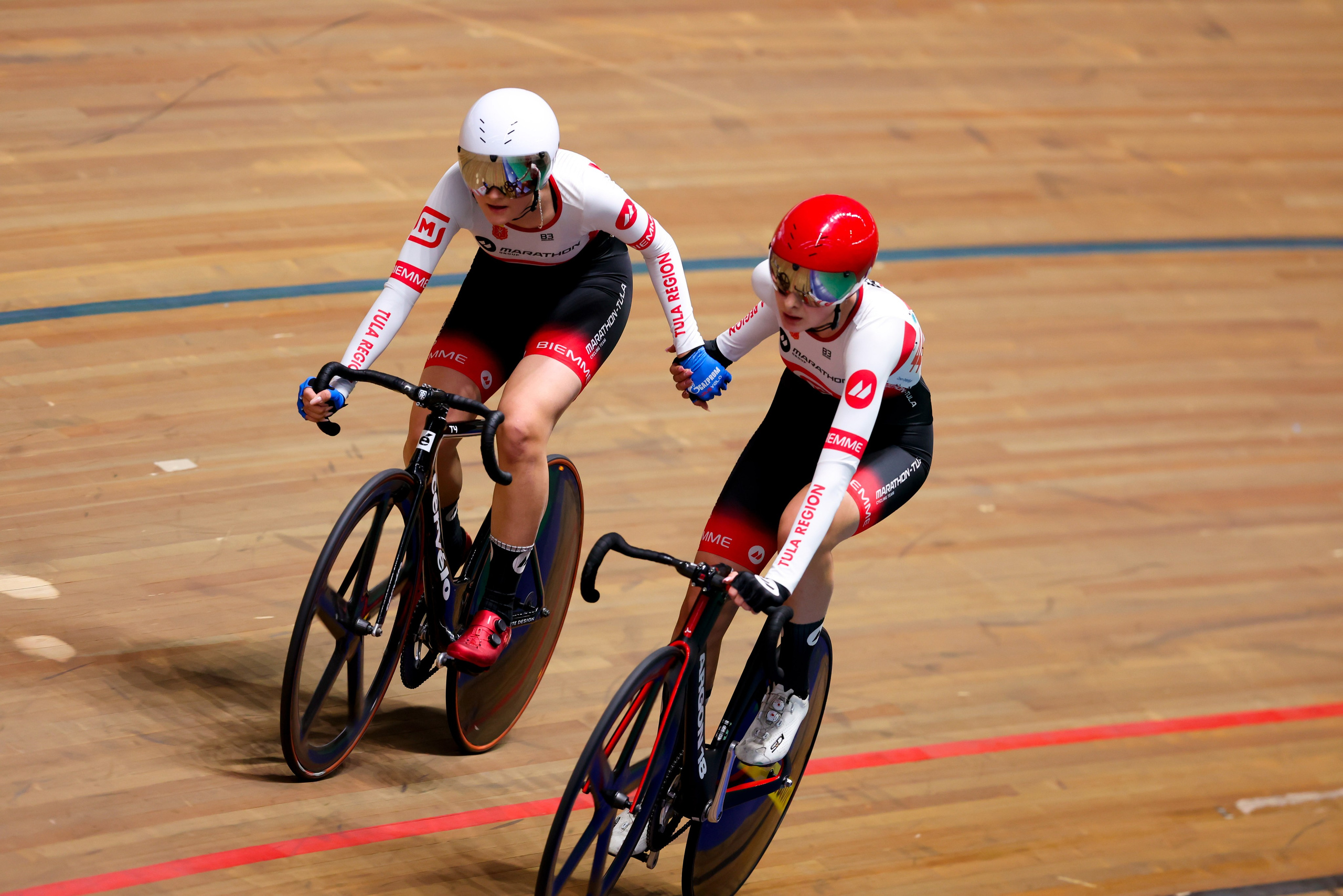 Кубок России велотрек гонка Мэдисон 21.01.2025. Спортивный и репортажный фотограф Антон Тереханов
