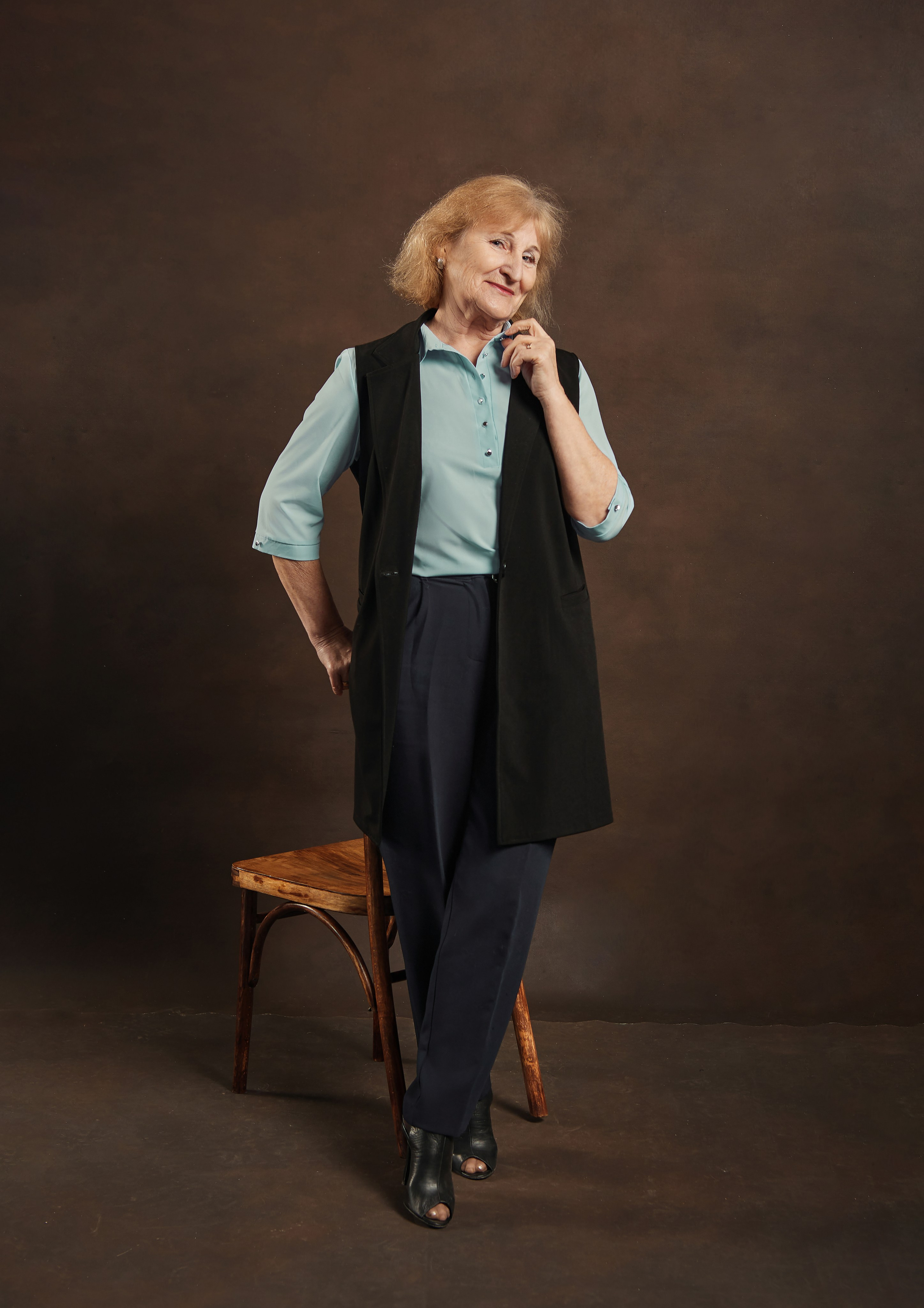 Картина, фото портрет учителя. Фотограф Дмитрий Иванов.