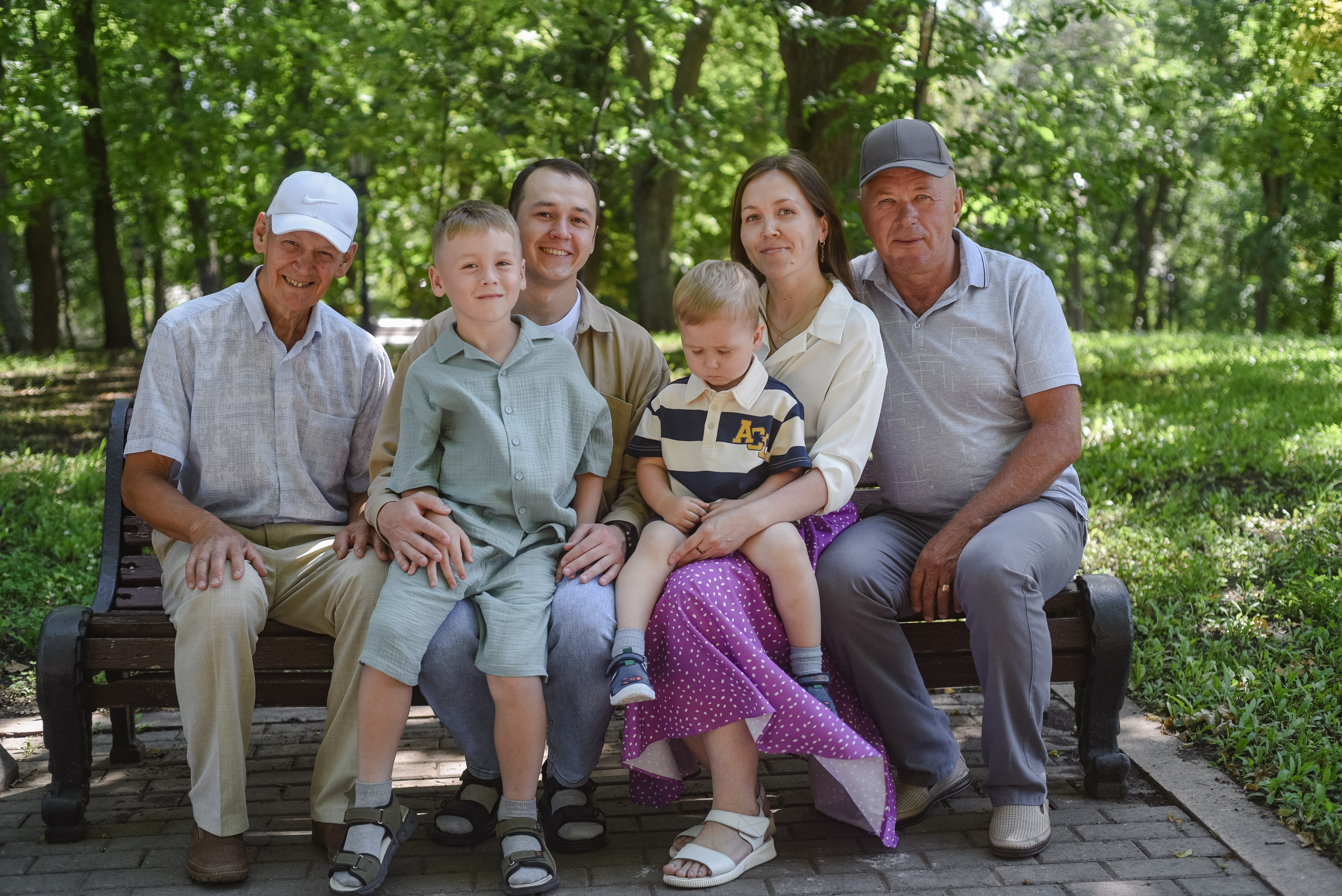 Семейная съемка в парке. Семейный и свадебный фотограф в г. Уфа Динара