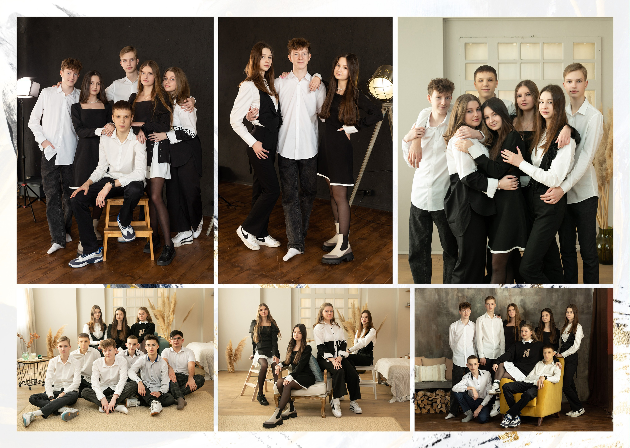 ^ пример Альбом БАЗОВЫЙ 7 разворотов 4 фотосессии. Семейный, детский, школьный фотограф в Благовещенске Яна Белоусова