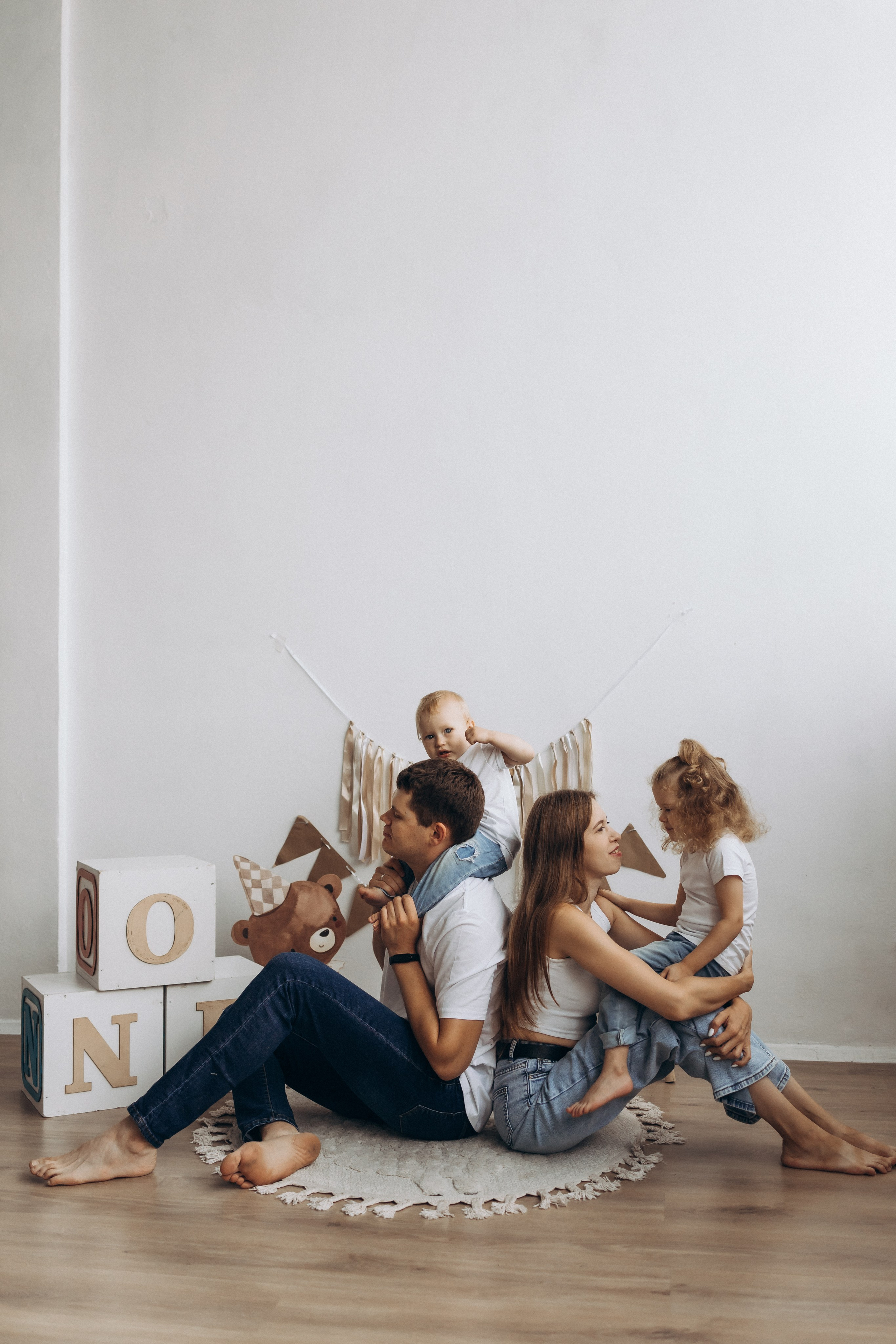 Алексей, Анастасия, Софа и Лев. Фотограф Нижний Новгород