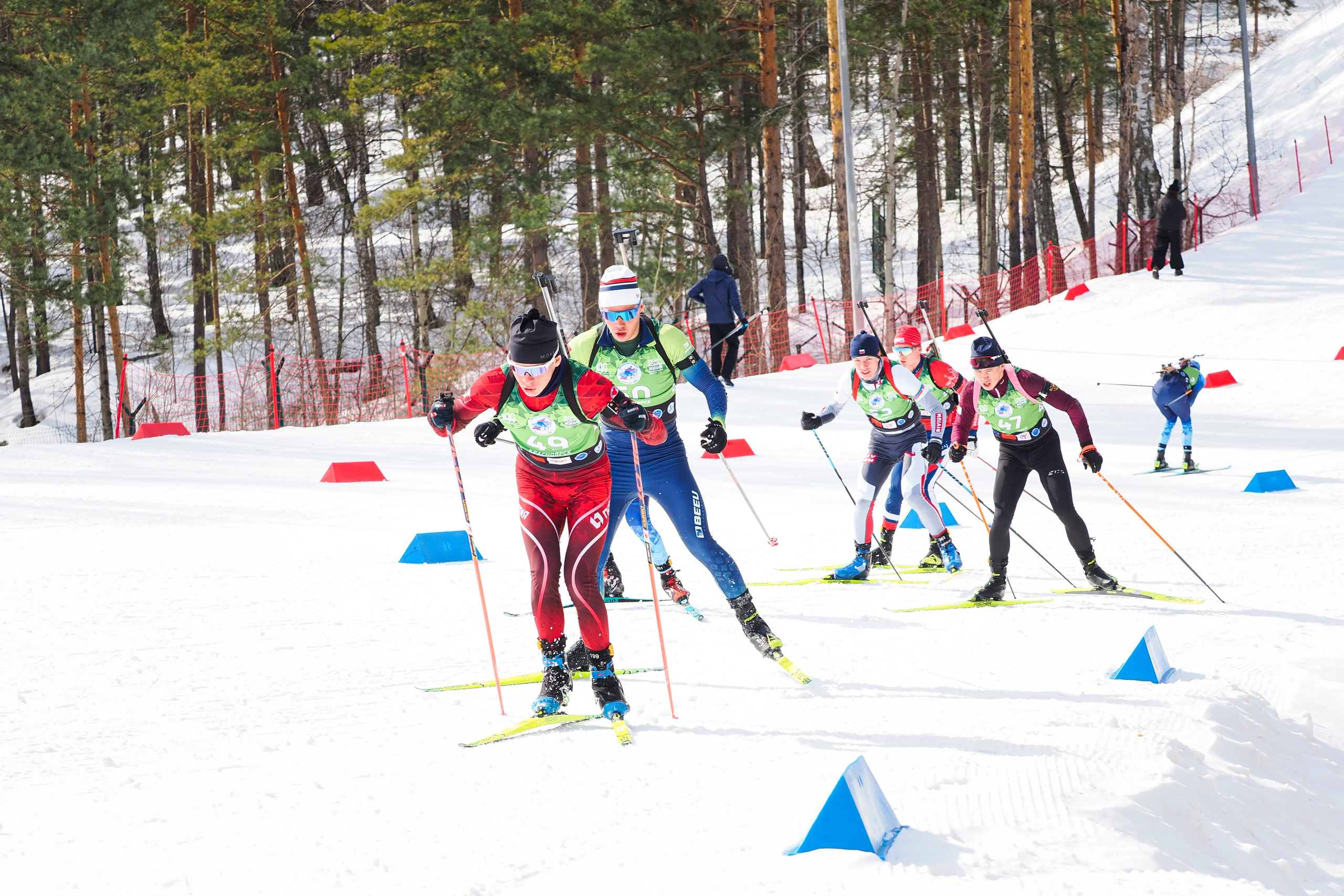 Биатлон / Первенство России. Репортажный фотограф Алексей Козьмин