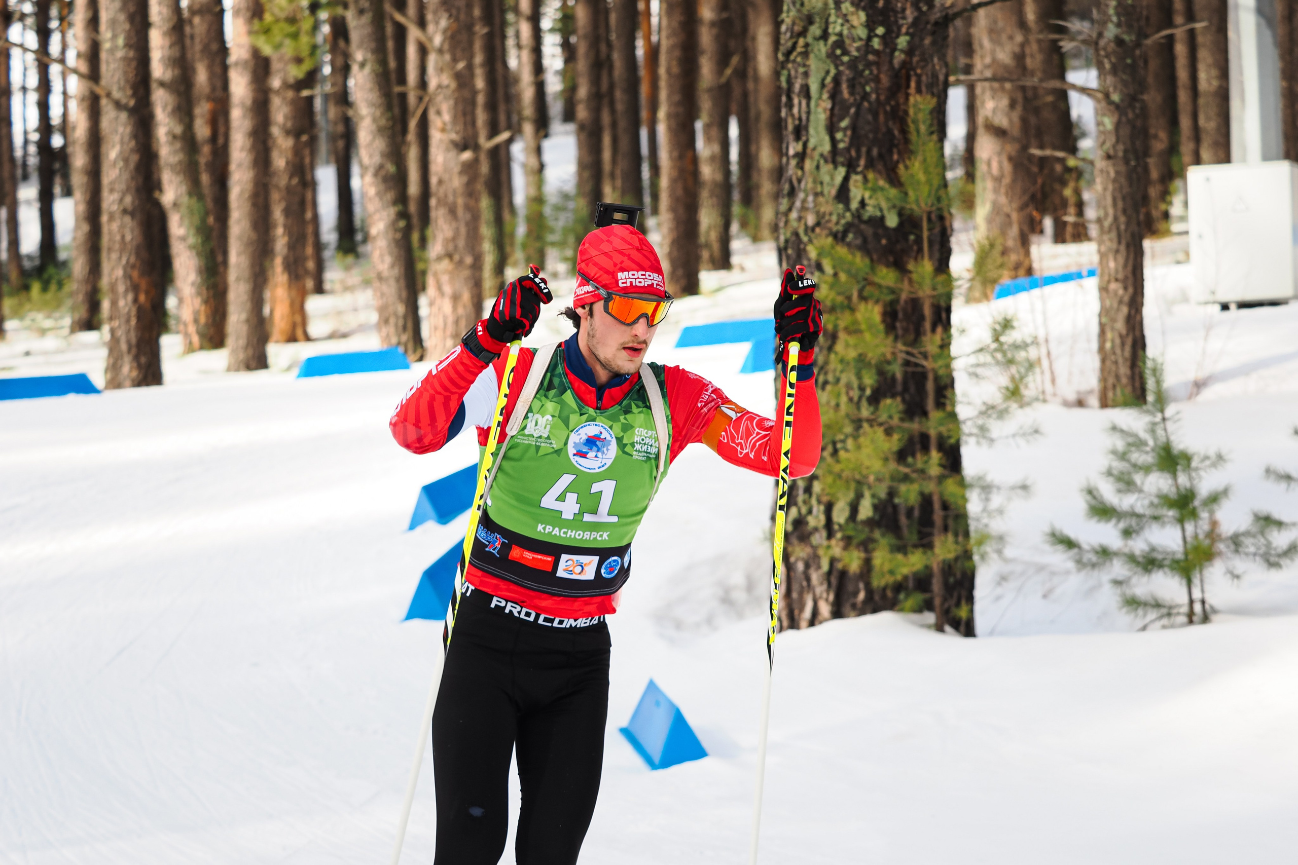 Биатлон / Первенство России. Репортажный фотограф Алексей Козьмин