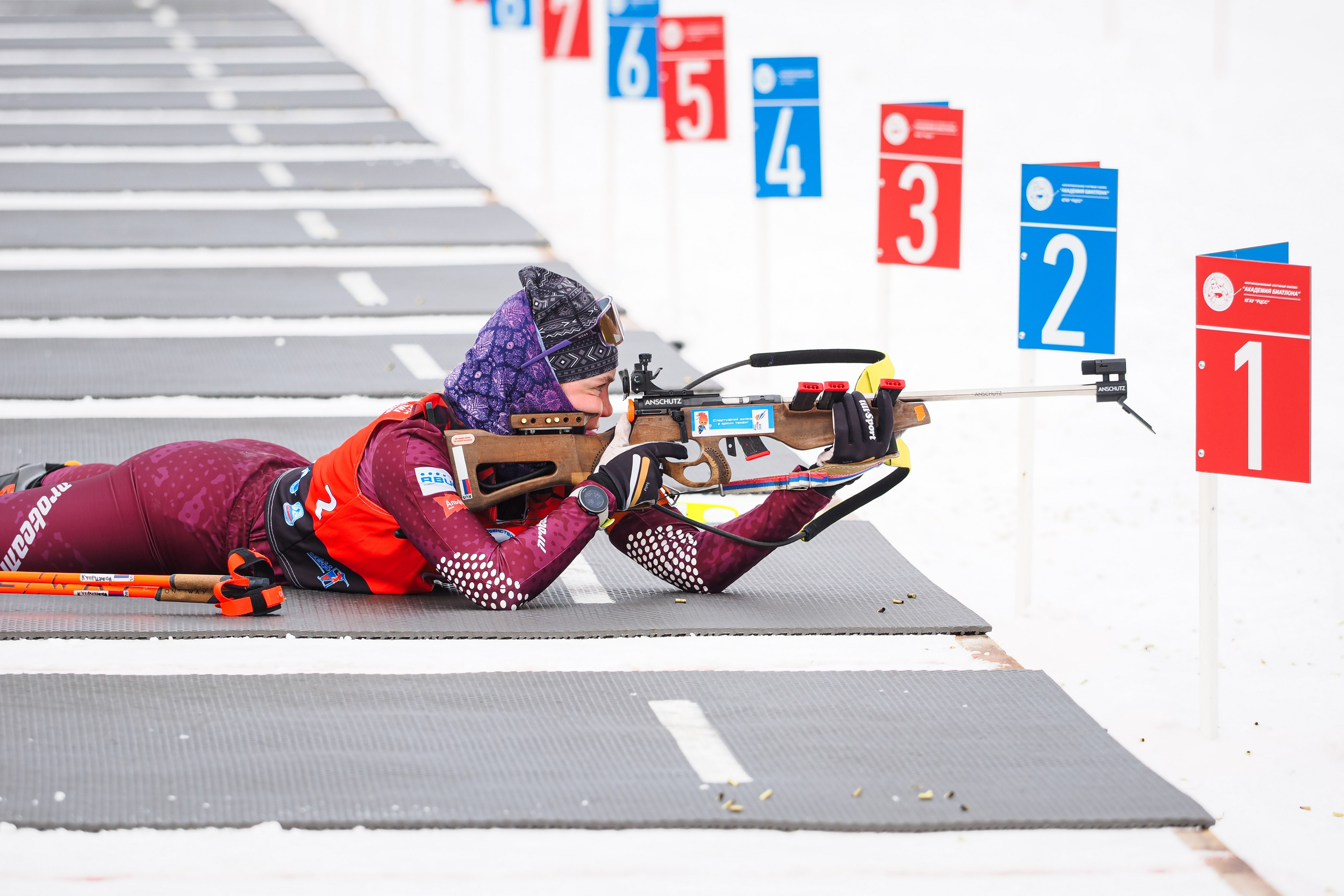Биатлон / Первенство России. Репортажный фотограф Алексей Козьмин