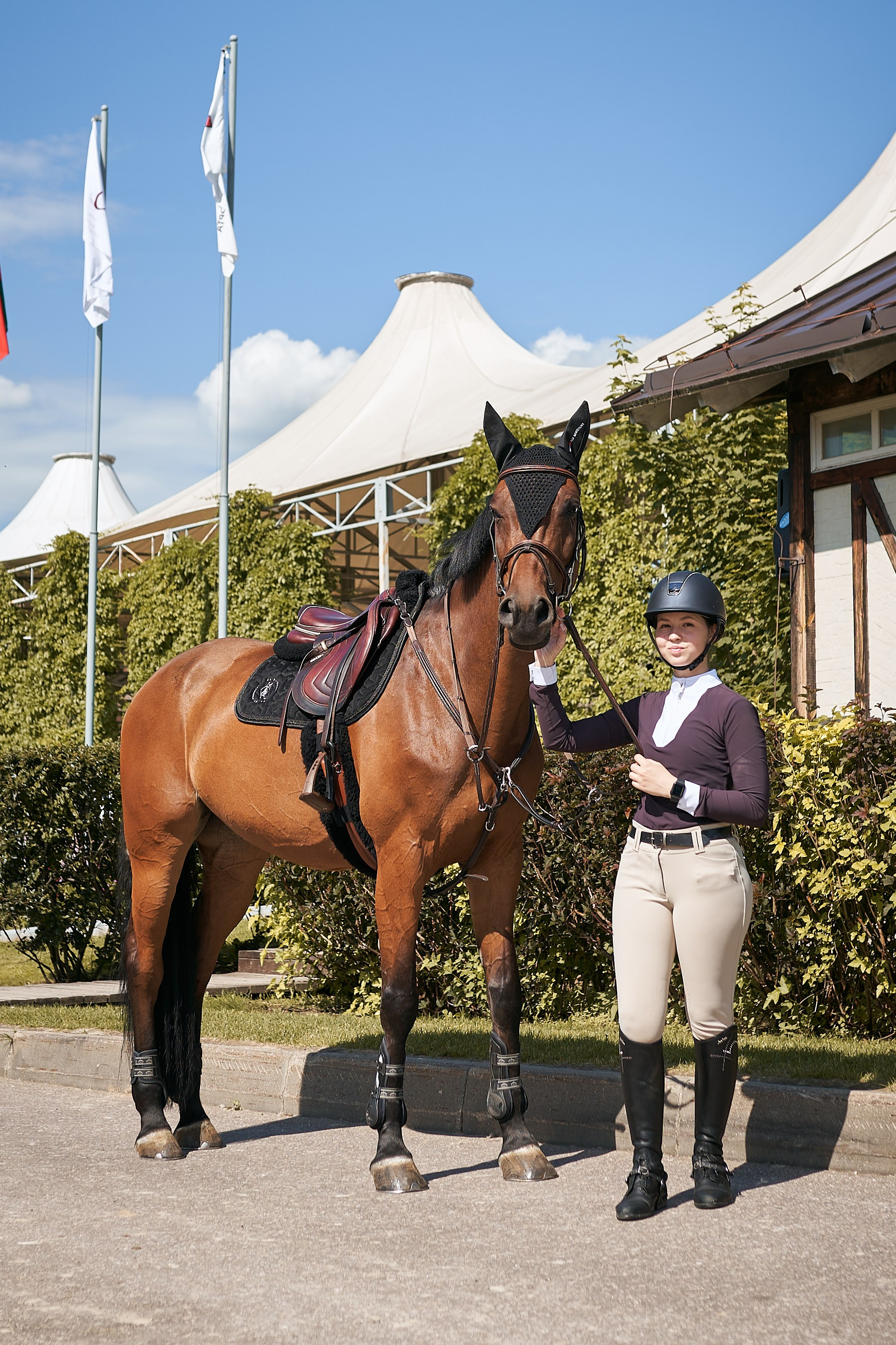 Алиса и Кон Челла В. Фотосессии с лошадьми в Москве, Новосибирске