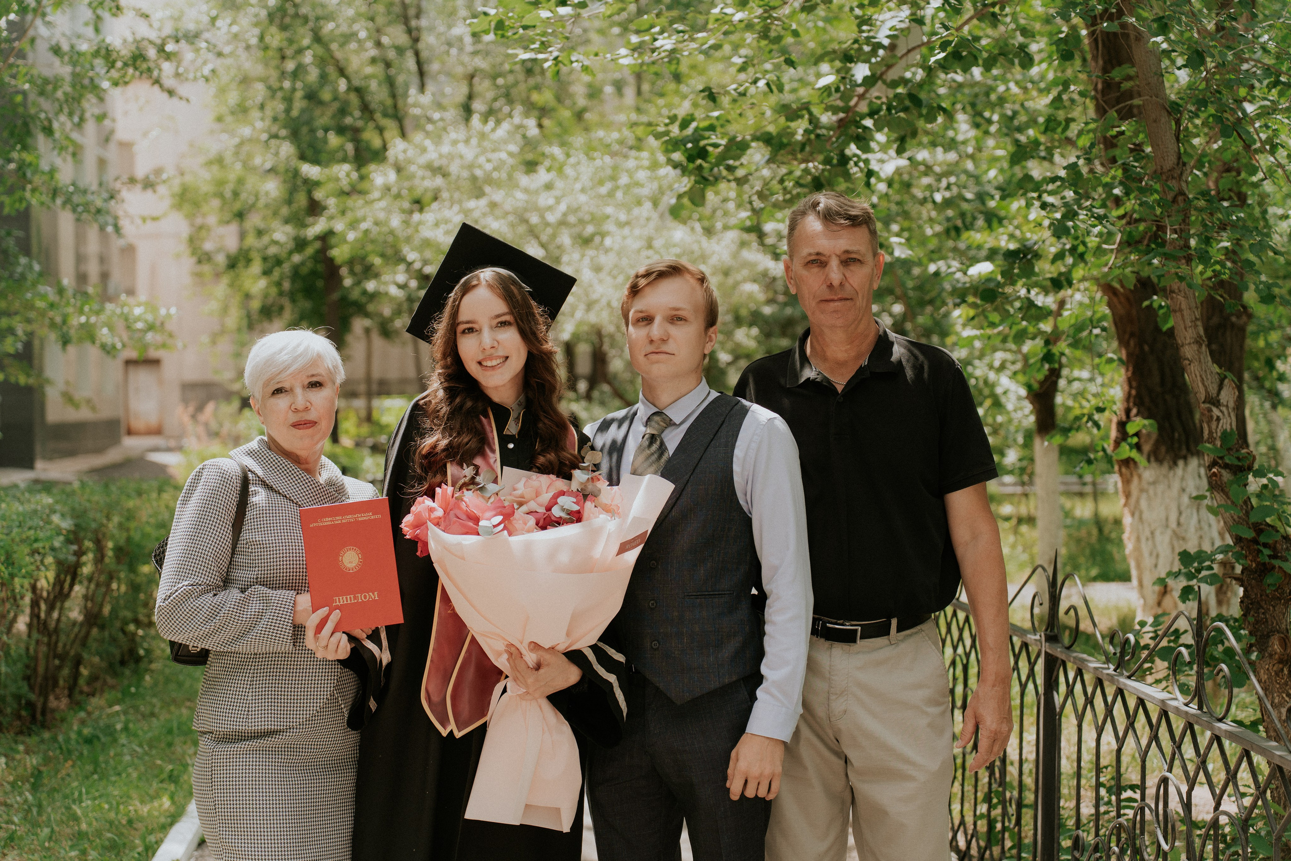 Выпускной Аграрный унивеситет. Крис Богомазова