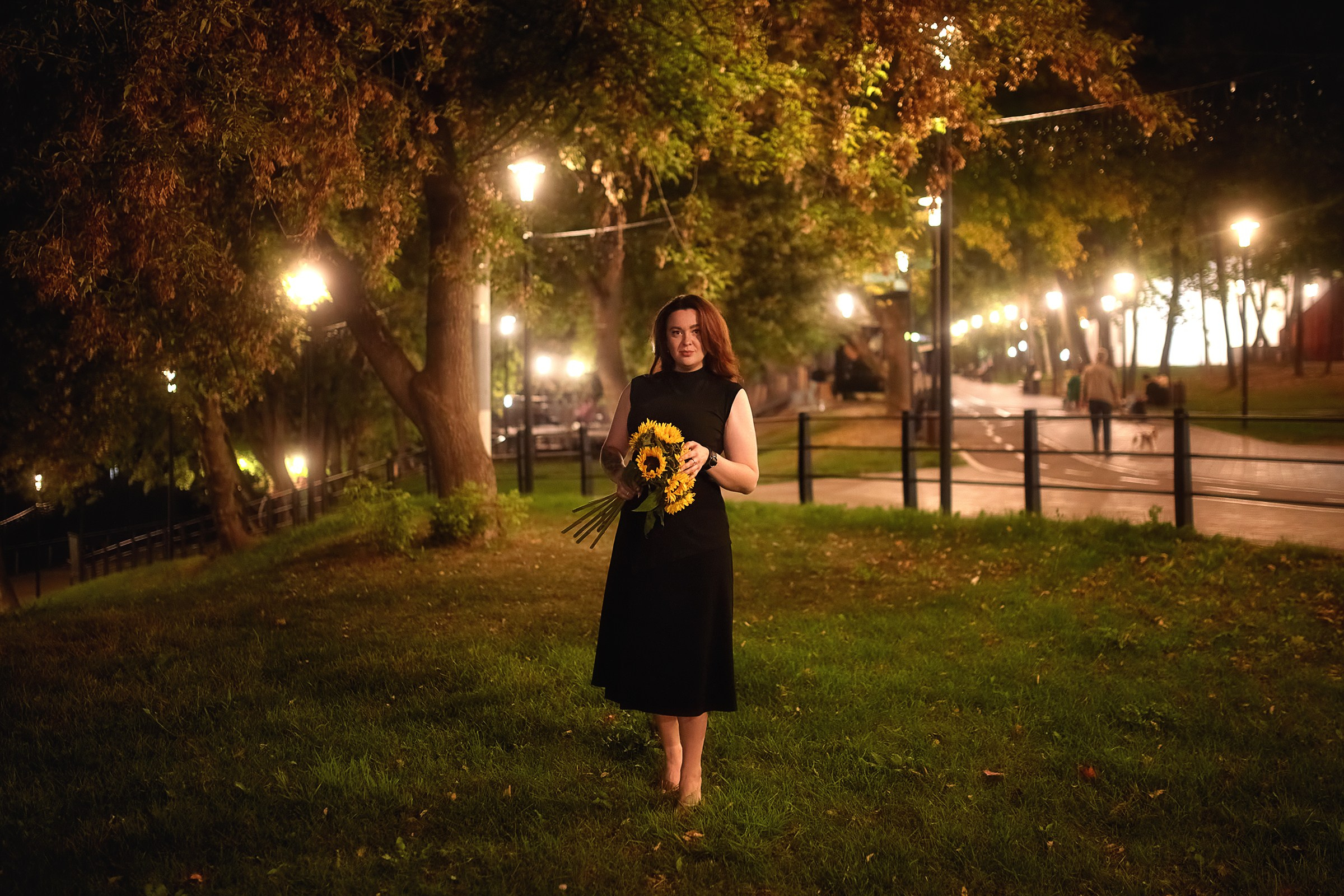 Сентябрьские подсолнухи. Фотограф Роман Желтухин