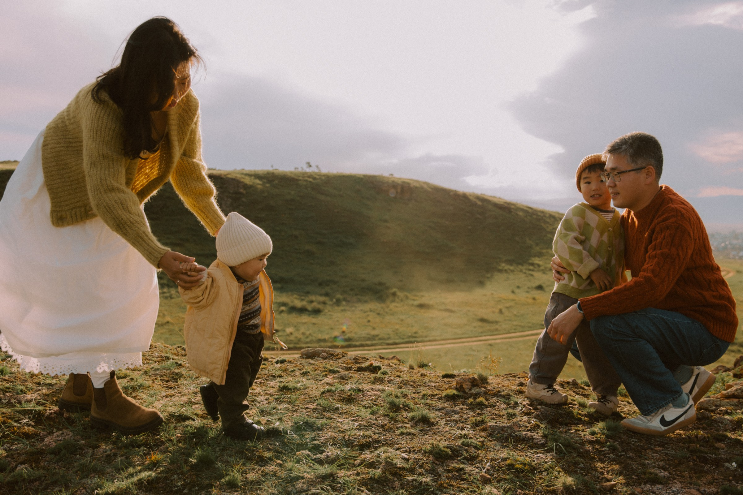 Семья Вадима и Долгормы. Фотограф Улан-Удэ