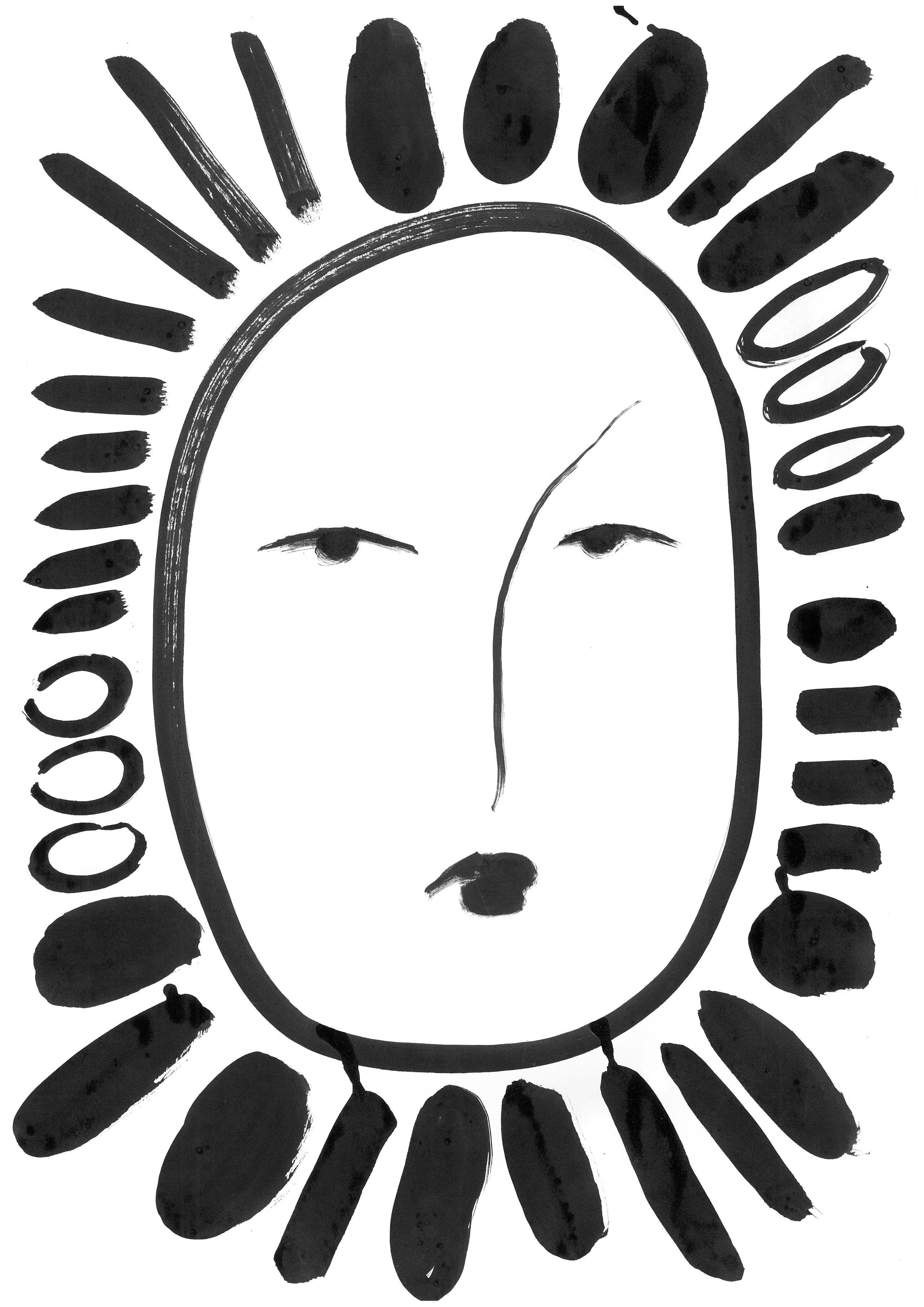 Ink Drawings. Portfolio Birdcrush