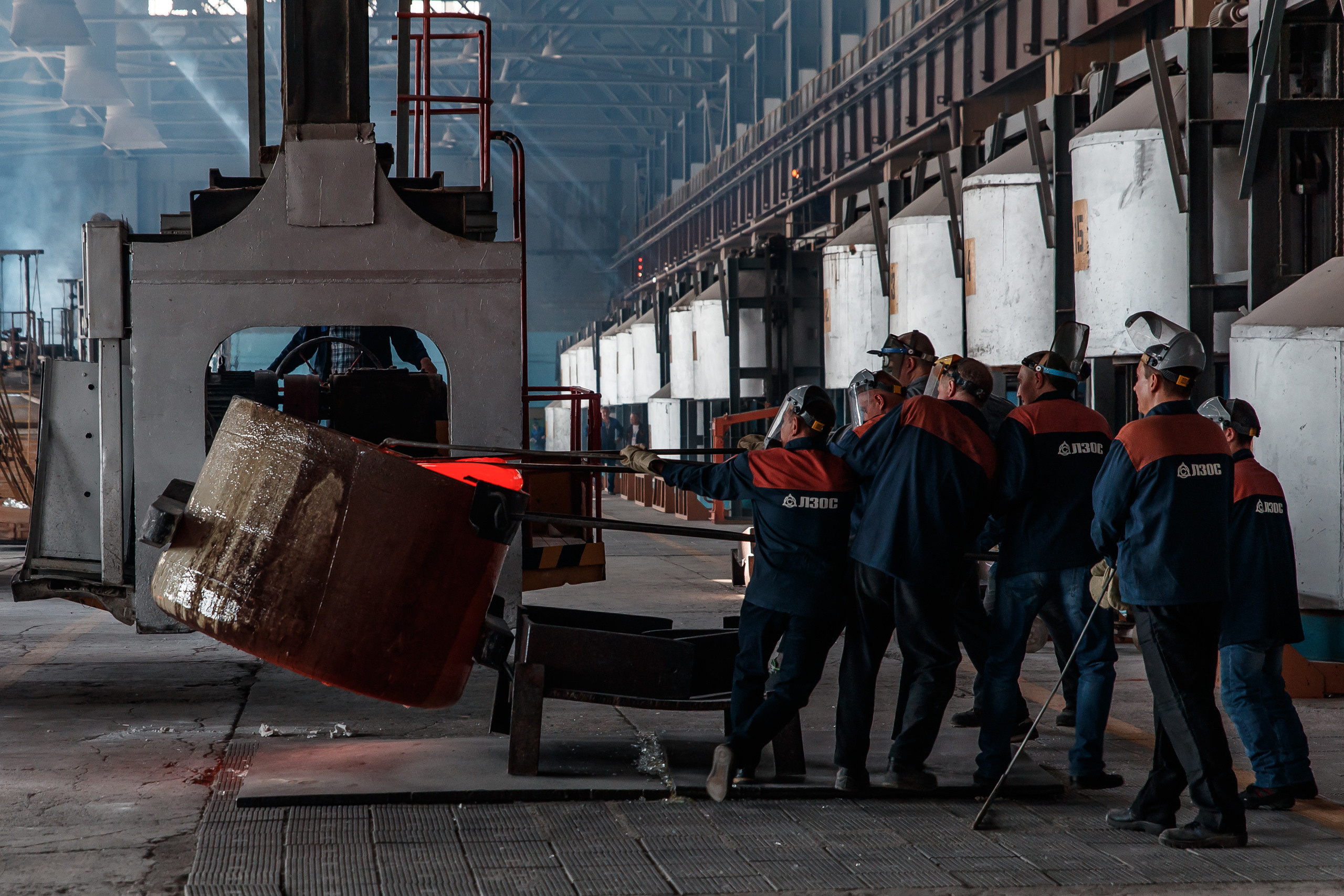 Industrial photography at Lytkarino Optical Glass Plant. Evgeny Pelevin. Photographer. Industry, reporting, weddings, portrait