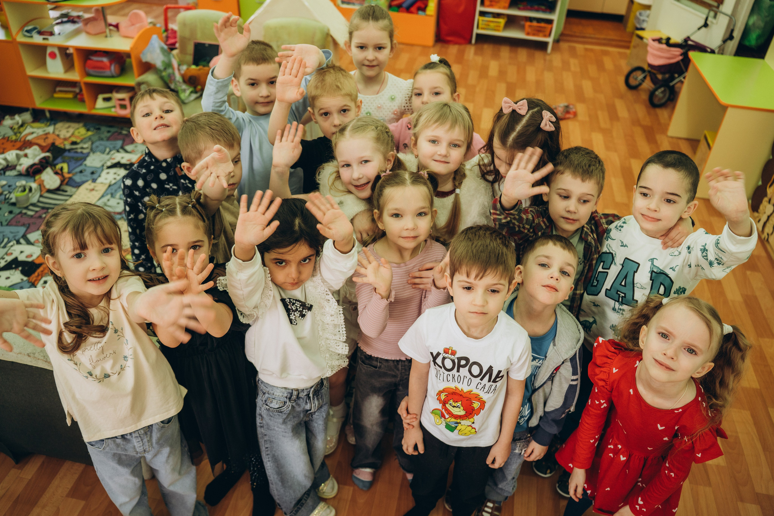 Репортаж в саду. Семейный фотограф • Домашние съемки в Нижнем Новгороде