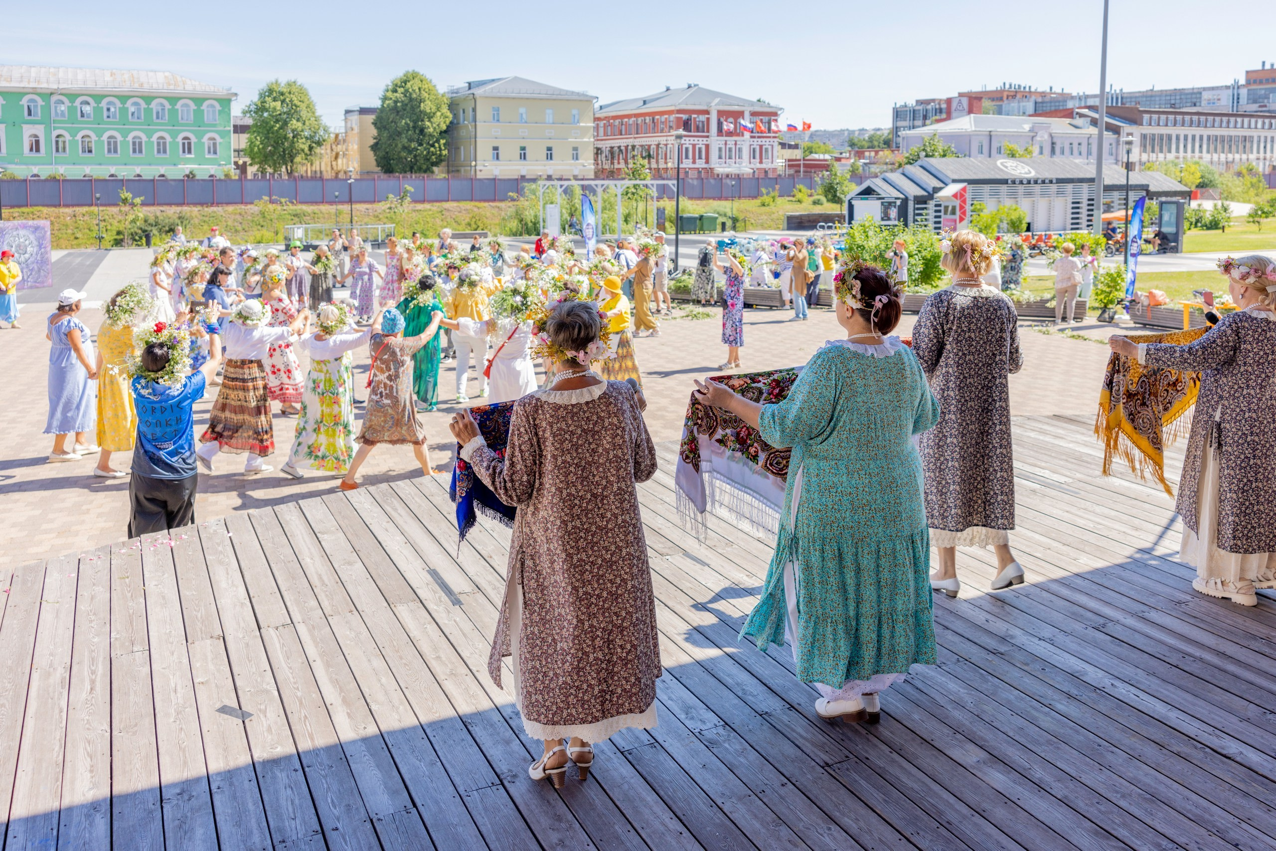 Фестиваль «Ромашковый хоровод». Северная ходьба. Фотограф в Туле Крупский АнДРей. Фотостудия «КАДР71» в Туле