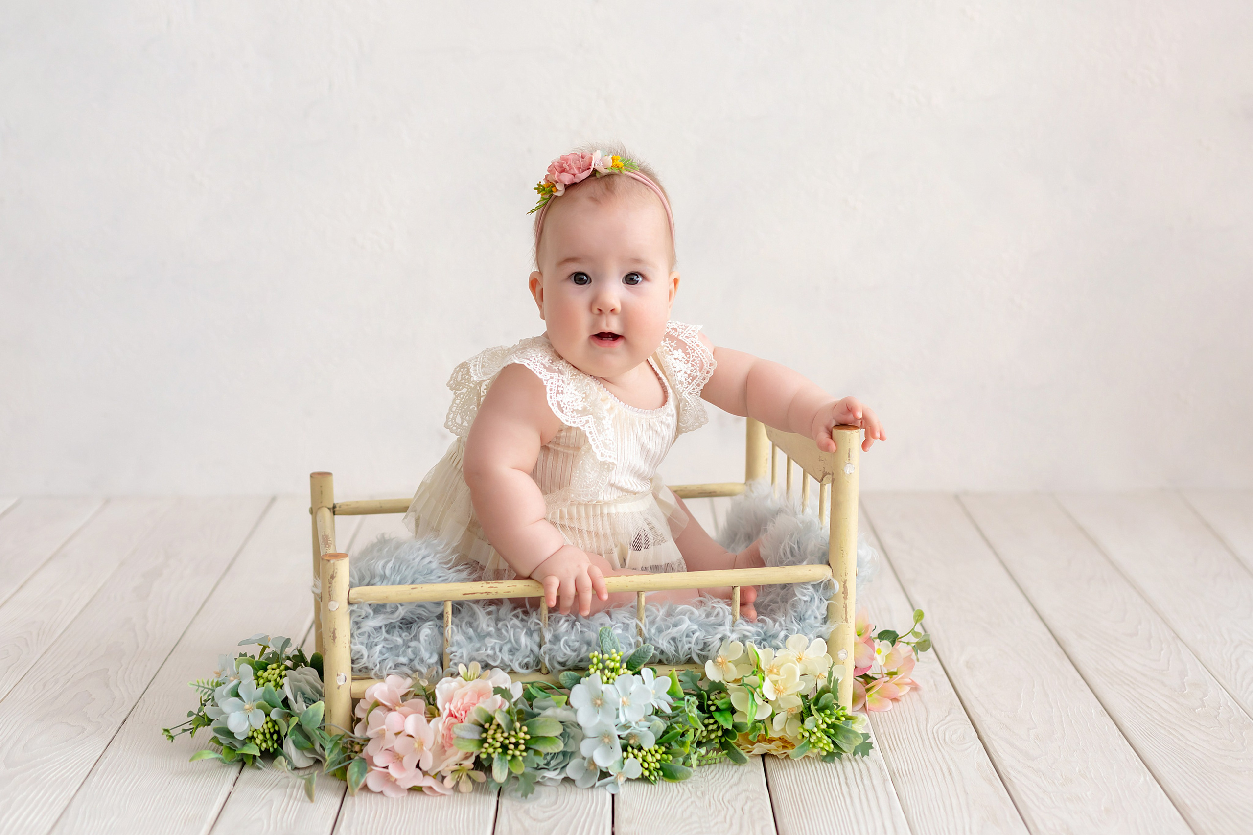 Малыши до года. Фотограф новорожденных в Тюмени