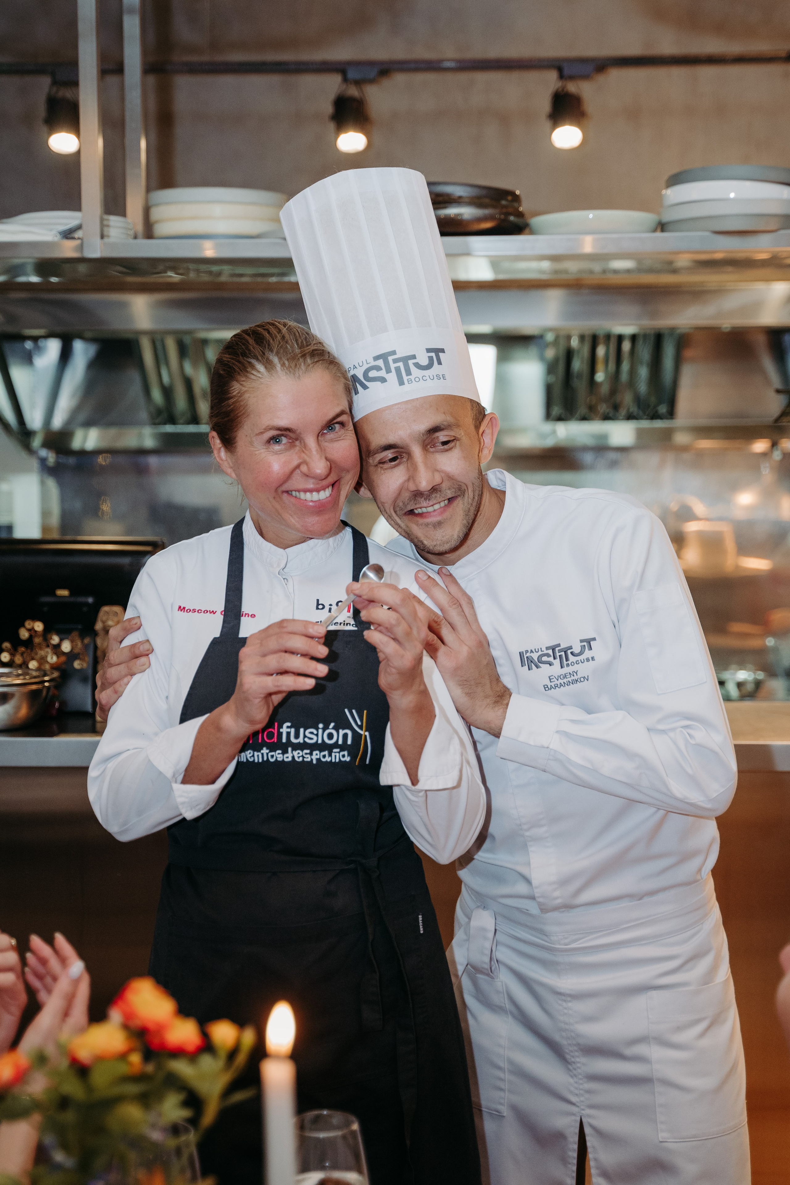 Открытый ужин с Mishlen Шеф Поварами. Репортажный и свадебный фотограф в Москве Рая Небогатова