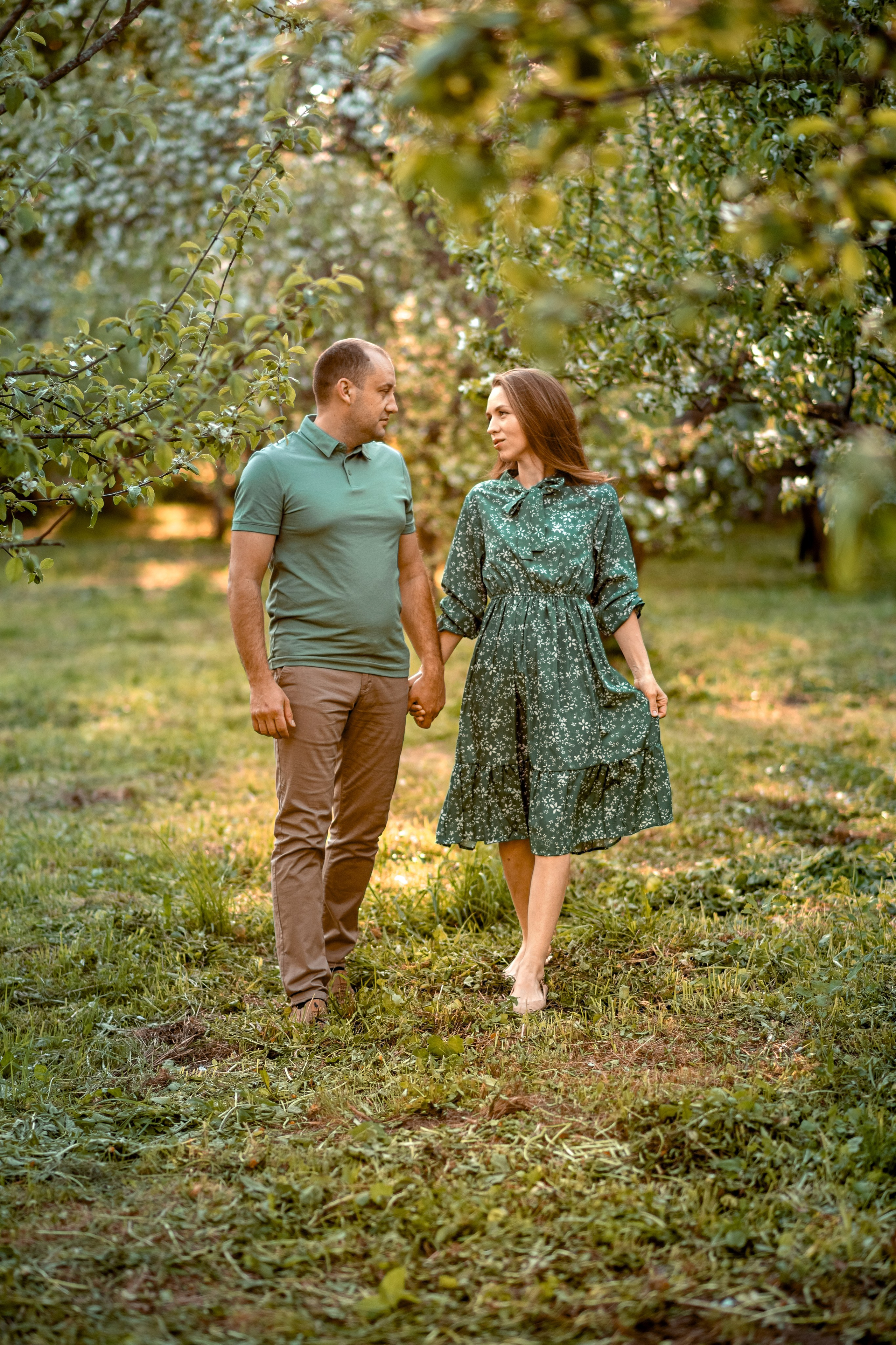 Семейная фотосессия в цветении. Ясная Поляна. Семейный и детский фотограф в Туле Светлана Воронкова