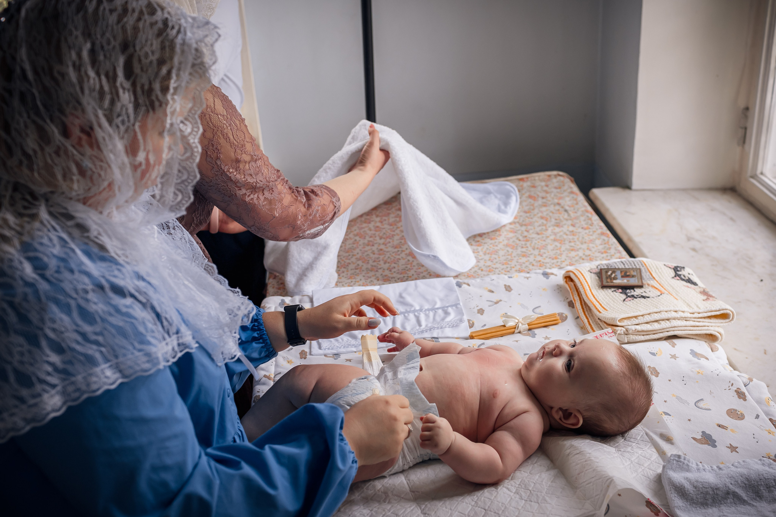 Крещение в Храме Влахернской иконы Божией Матери в Кузьминках. Профессиональный фотограф в Москве и Мо Мария Шантарёва
