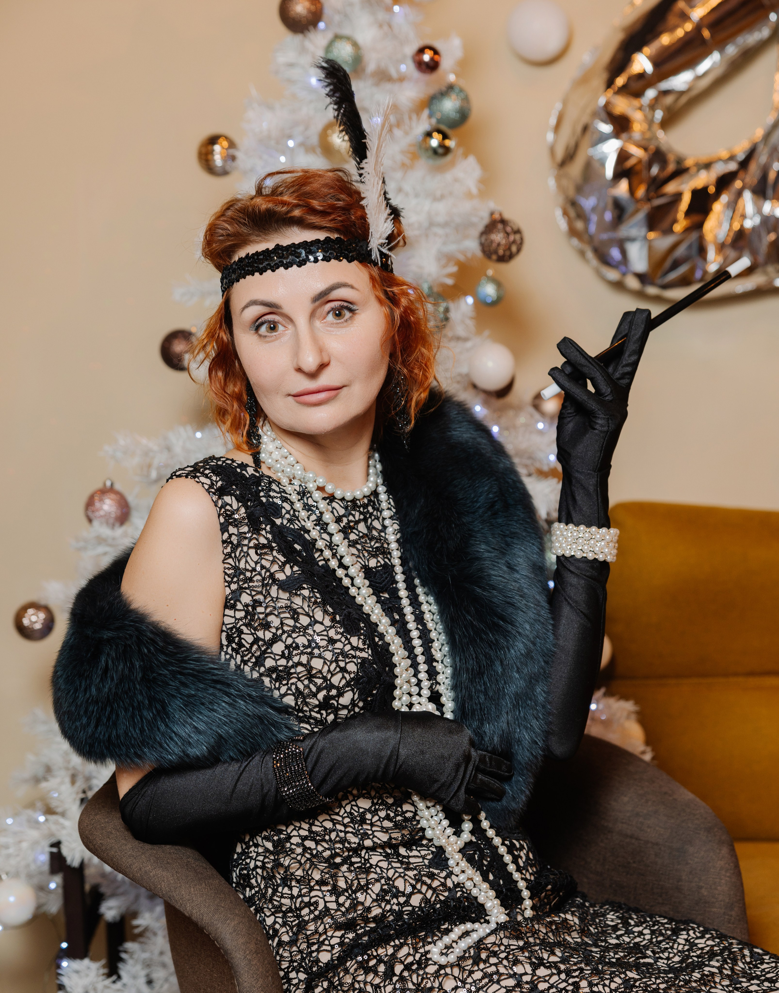 День рождение Ольги в стиле Гэтсби. Фотограф в Красноярске Евдокимова Анастасия