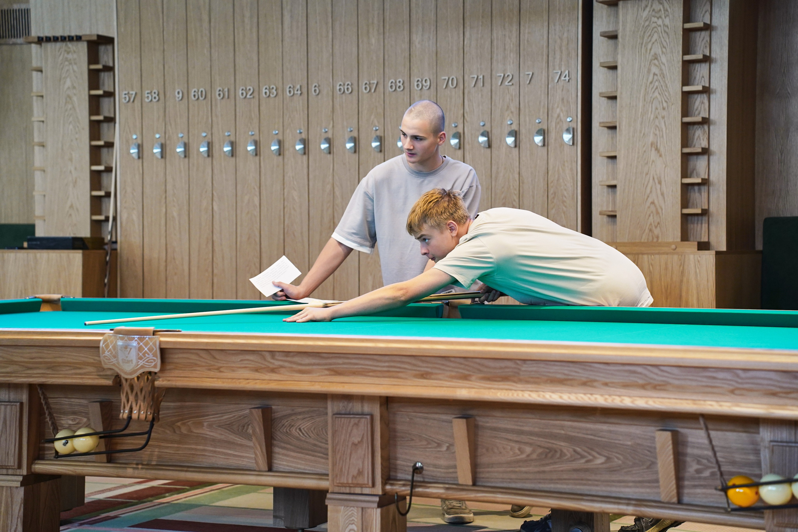 Бильярд Родина. Фотограф