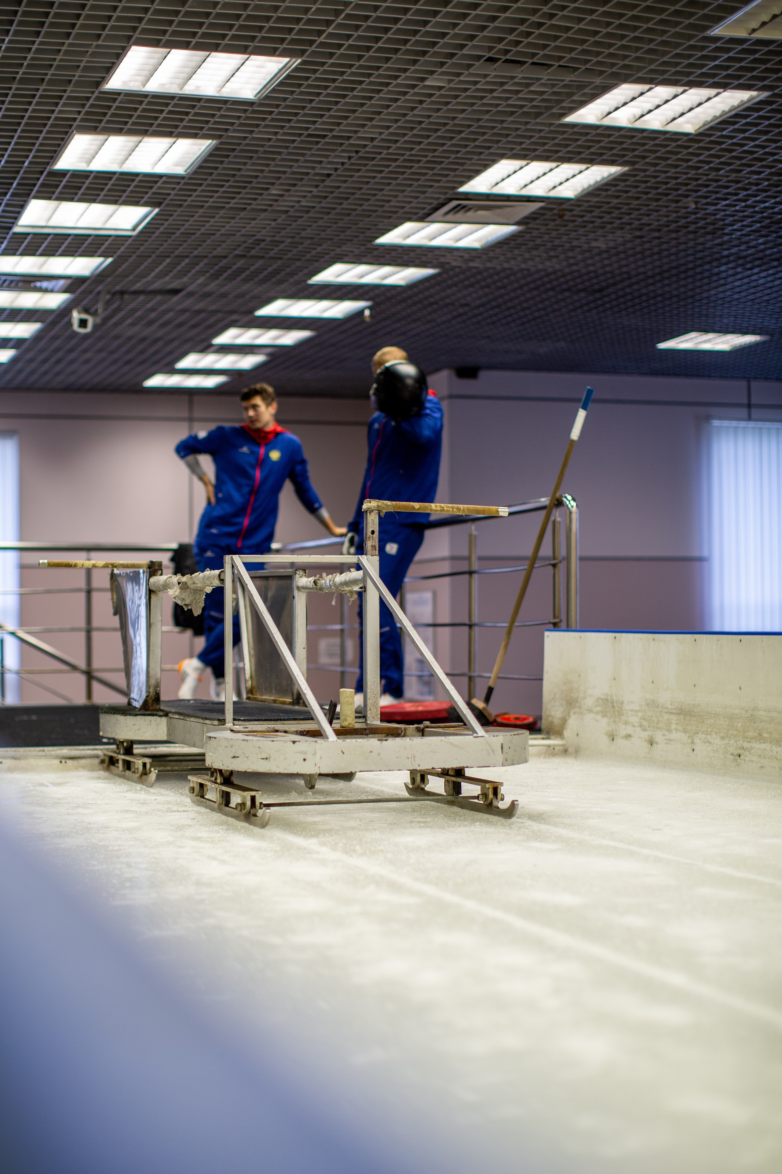 Тренировка «Федерация санного спорта»