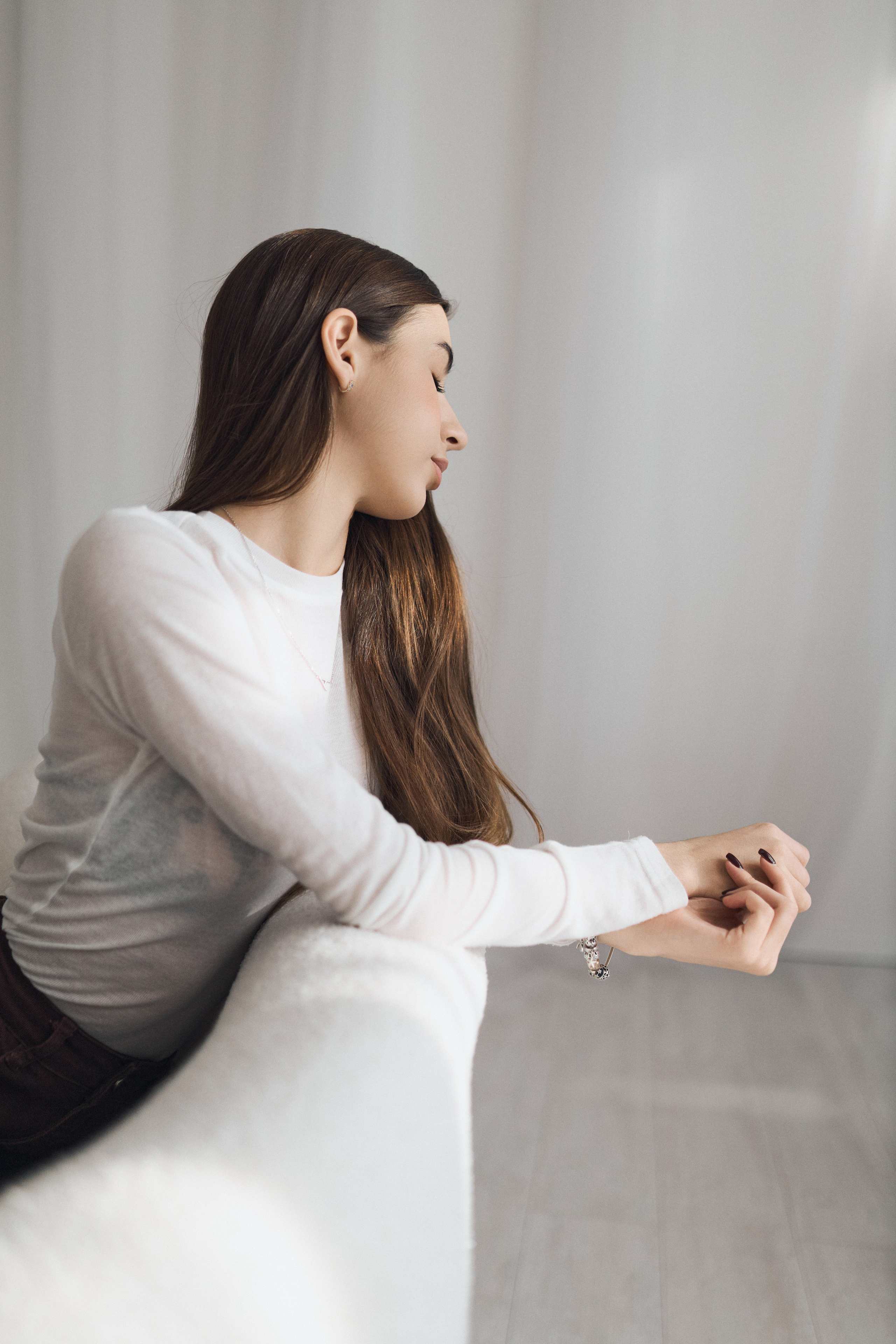 Настя. Студийная фотосессия. Алина Каравайцева. Фотограф в городе Барнаул