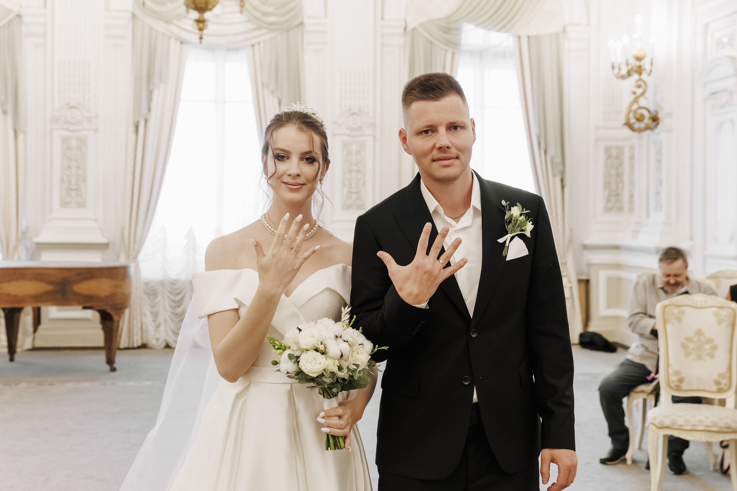 Даша и Сёма — свадебная фотосессия. Свадебный и портретный фотограф в Санкт-Петербурге Анна Демьянова