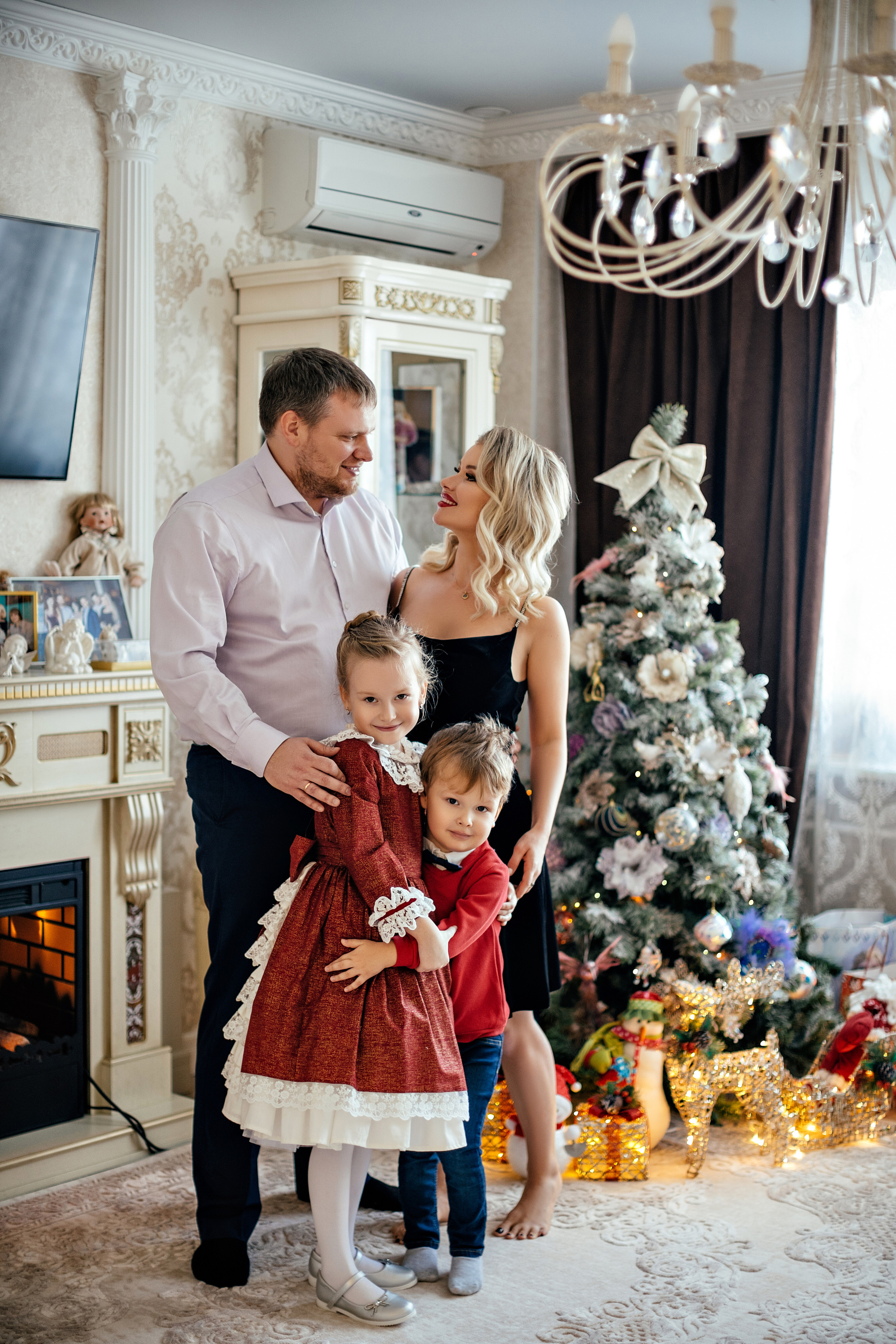 Новый год. Семейный и детский фотограф в Москве Надежда Шевякова