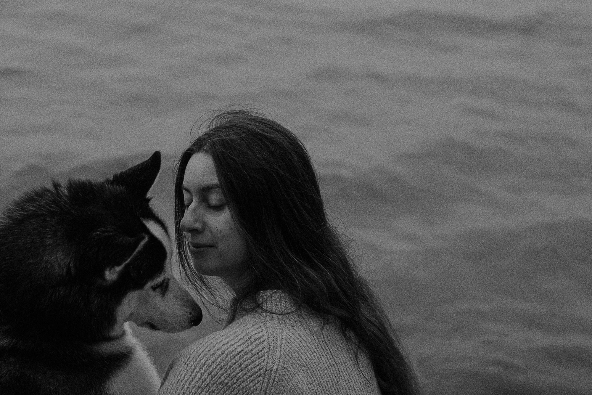 Наташа и Сириус. Фотограф анималист в Москве и Санкт-Петербурге Свиридова Анна