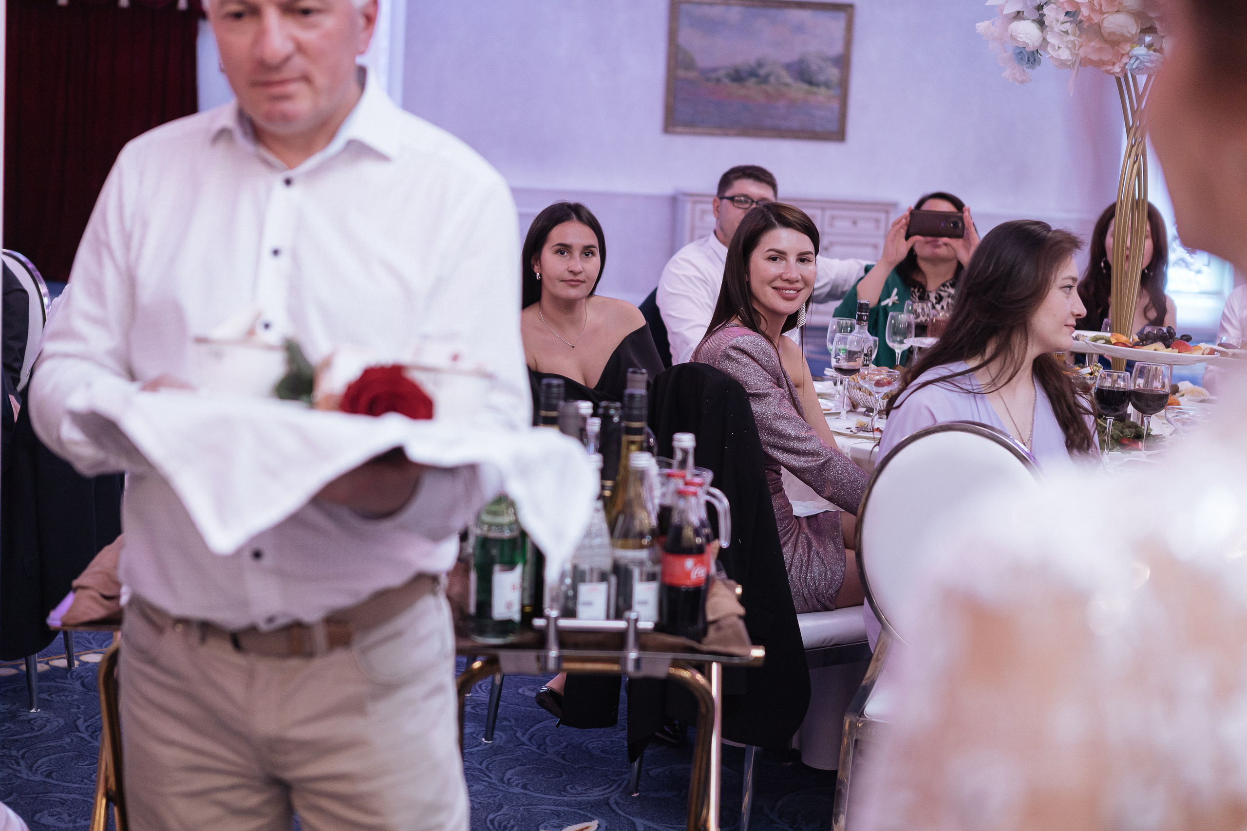 Банкет В «Триумф». Фотограф Нелля Кадикина