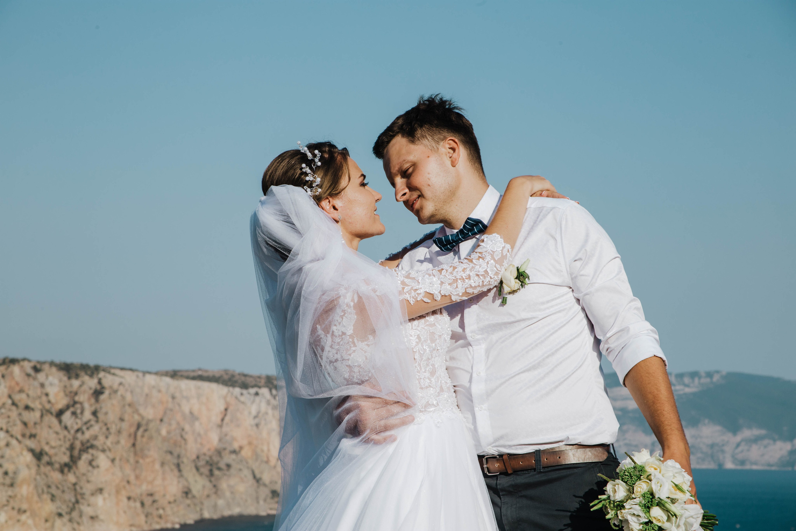 Татьяна & Артём. Свадебная фотосессия Воронцовский дворец и мыс Фиолент. Свадебный и контент фотограф в Севастополе и Крыму Марина Данилова