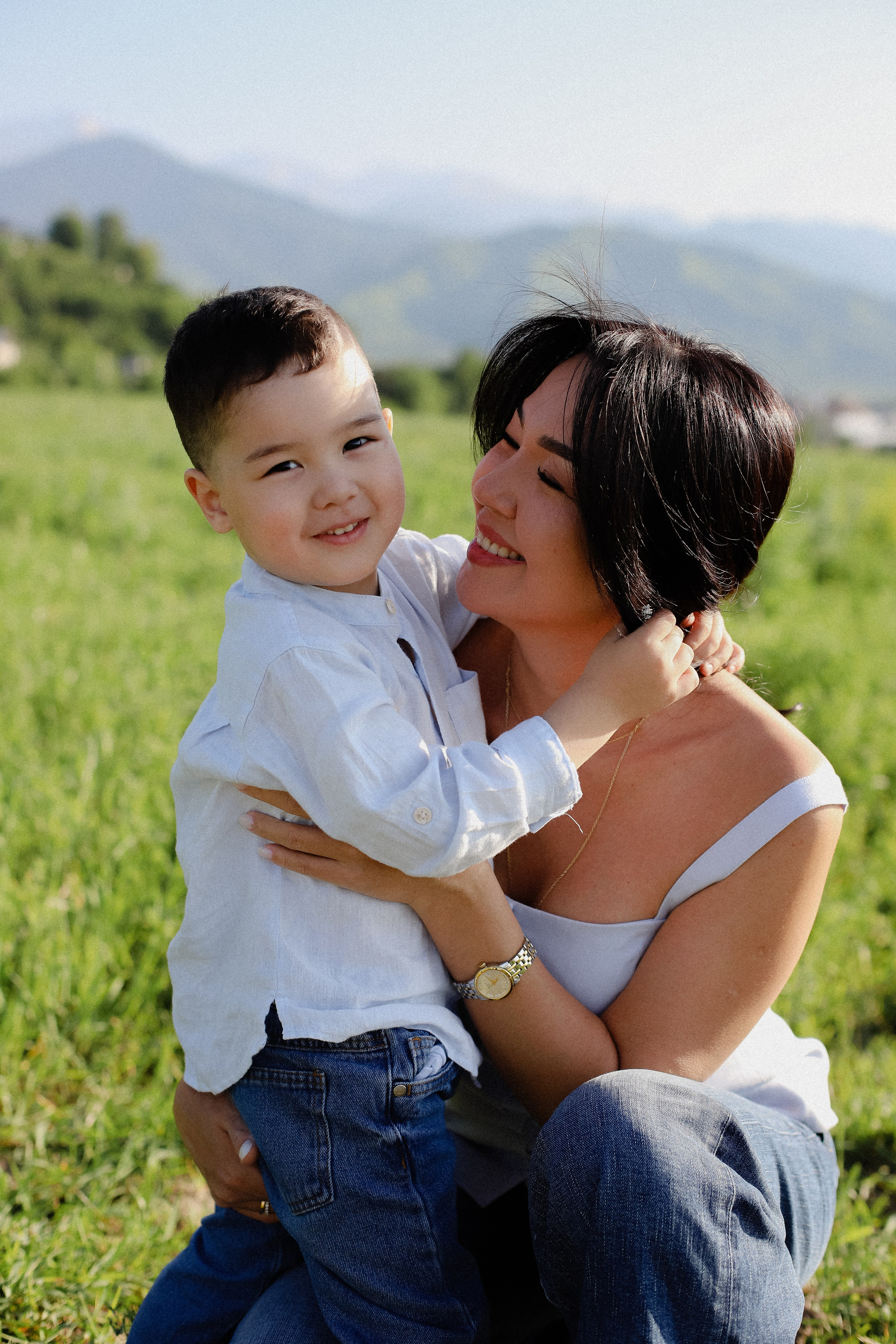 Поле на закате. Фотограф в Алматы и Москве Даша Пушкина