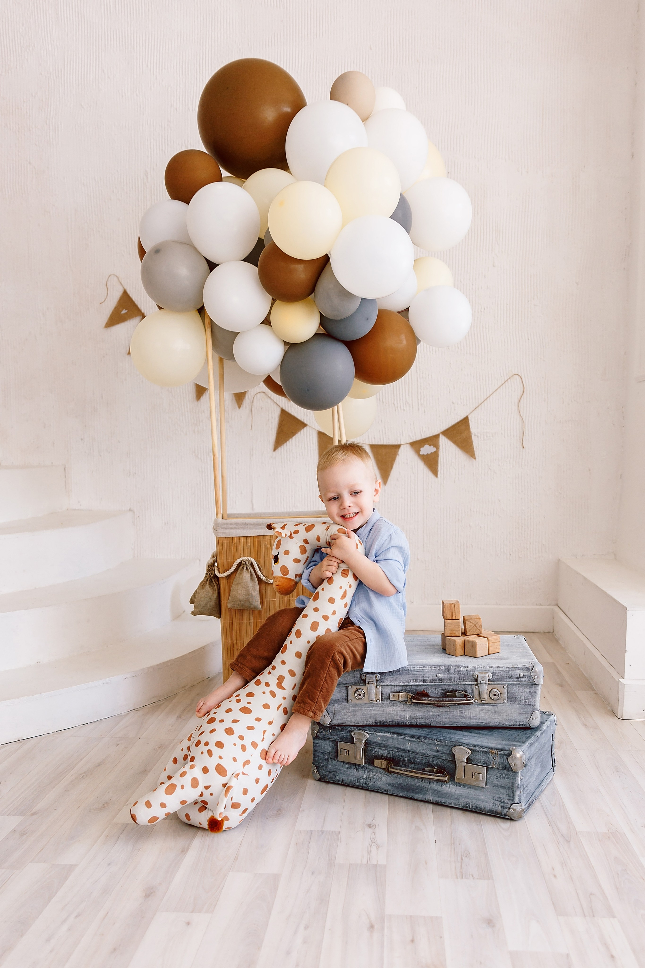 Фотодень «на воздушном шаре» № 1. Фотограф новорожденных Тверь Диана Муляева