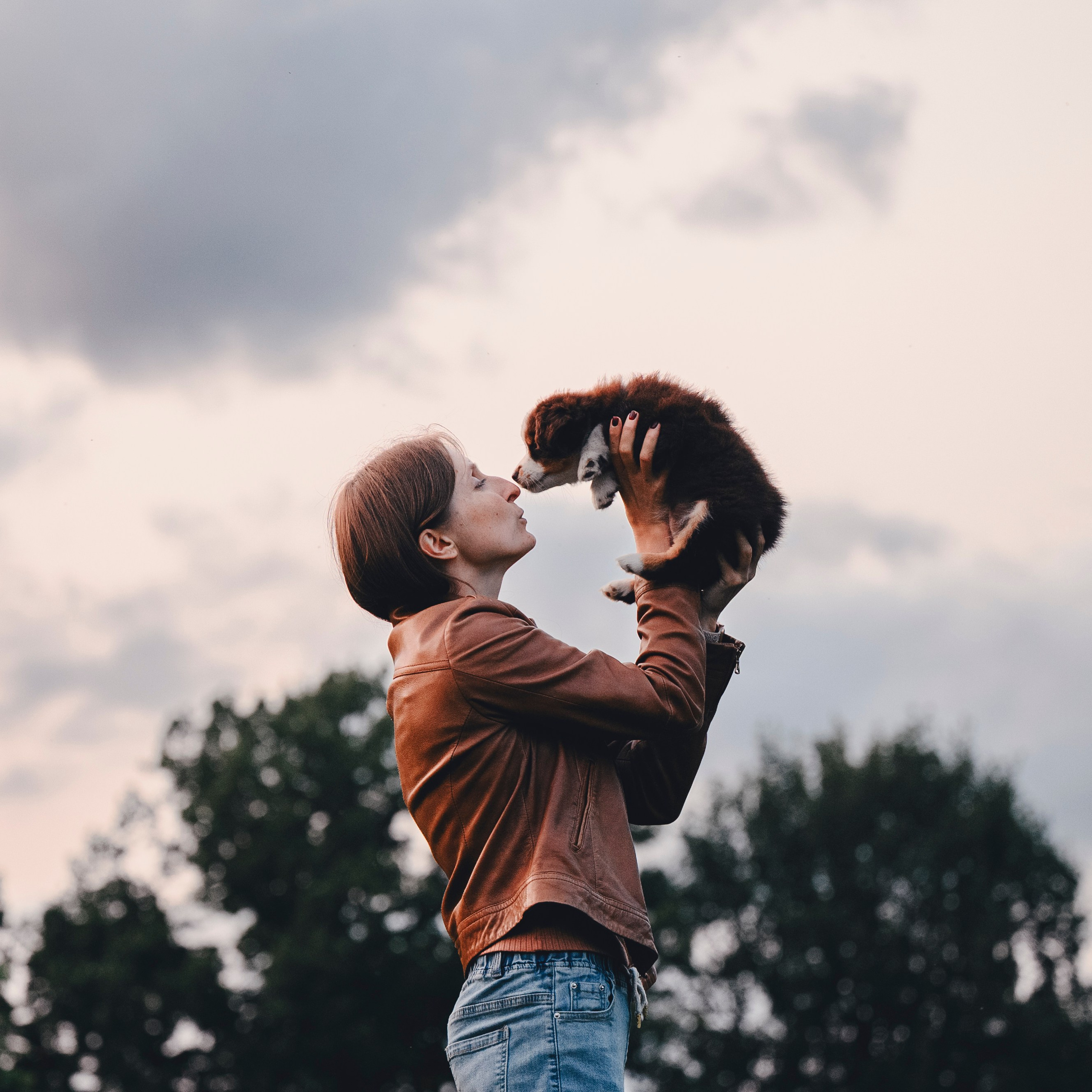 Вика, Ари и Нави. Семейный фотограф анималист Ананьева Мария — Москва